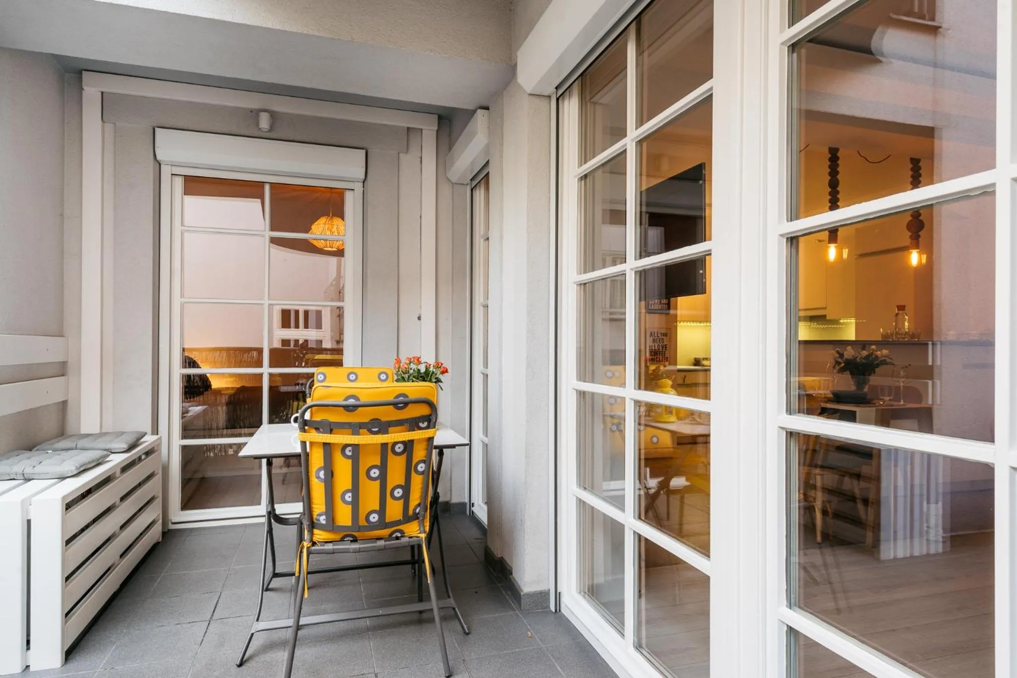 Balcony/Terrace in Downtown Apartment - LoftAffair