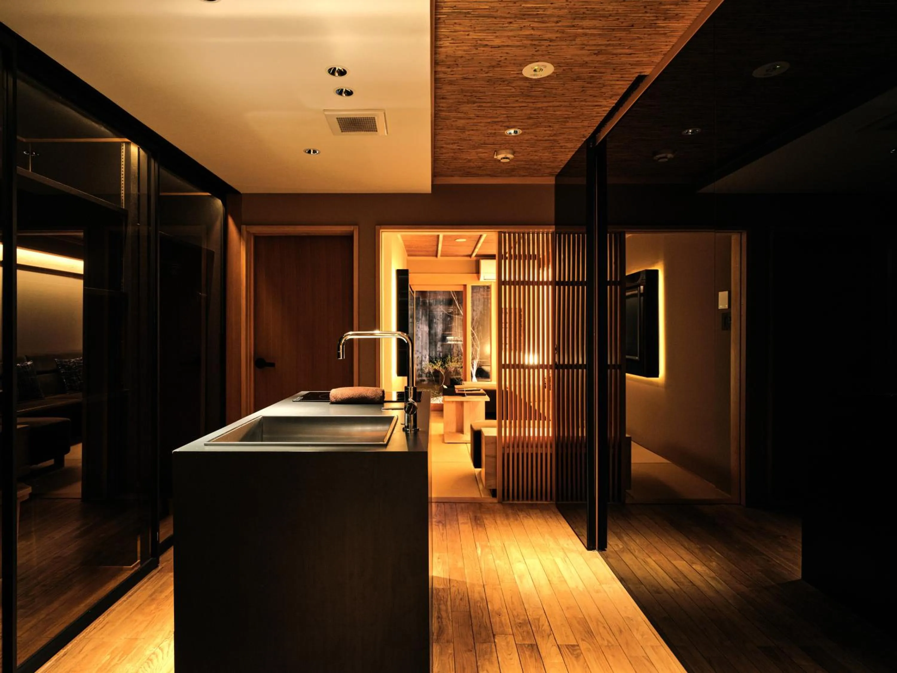 Kitchen or kitchenette in Tsumugi Sanjusangendo