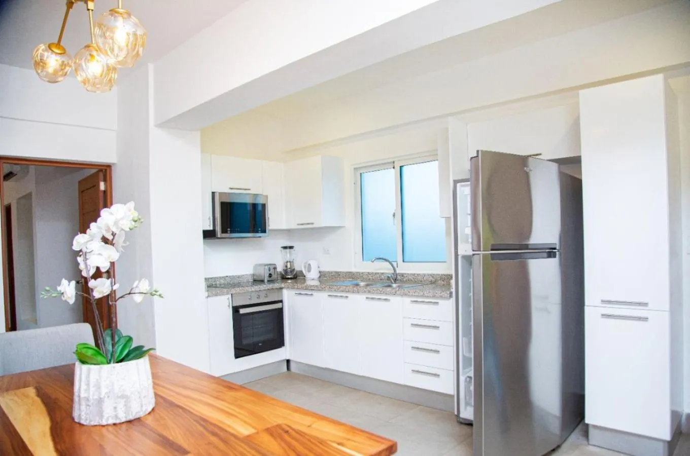 Kitchen or kitchenette in Presidential Suites Cabarete - Room Only