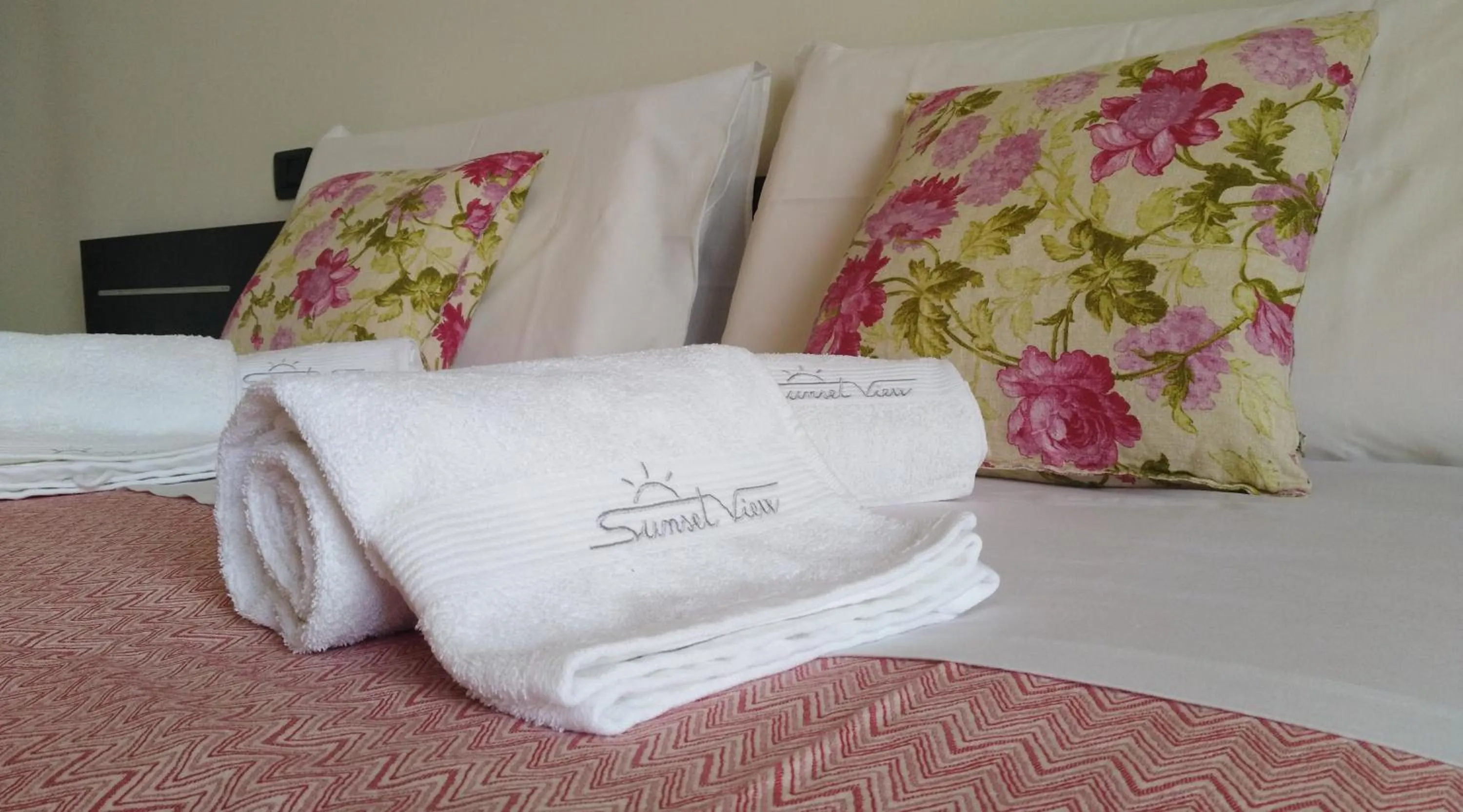 towels in Sunset View Treviso Apartment