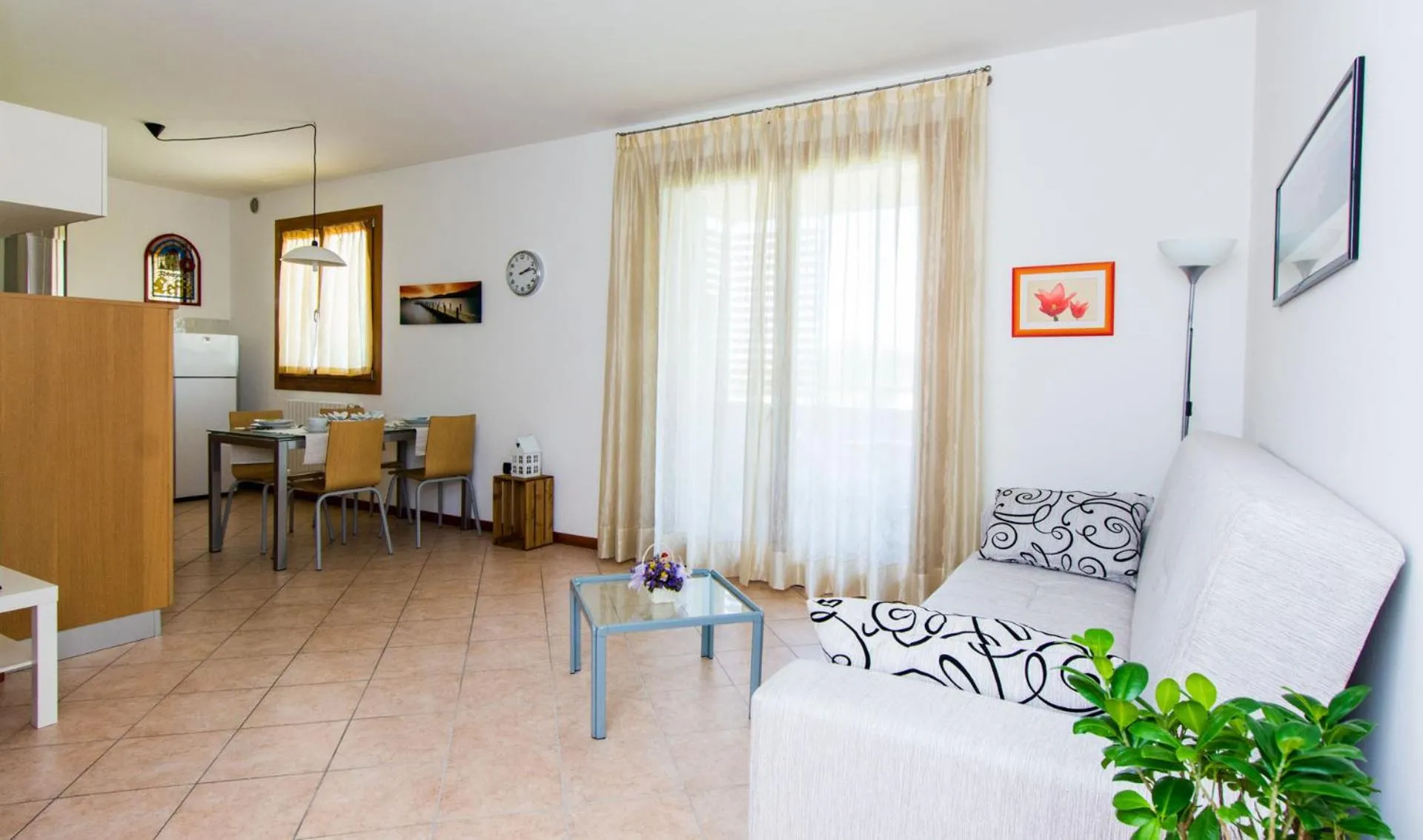 Living room in Sunset View Treviso Apartment