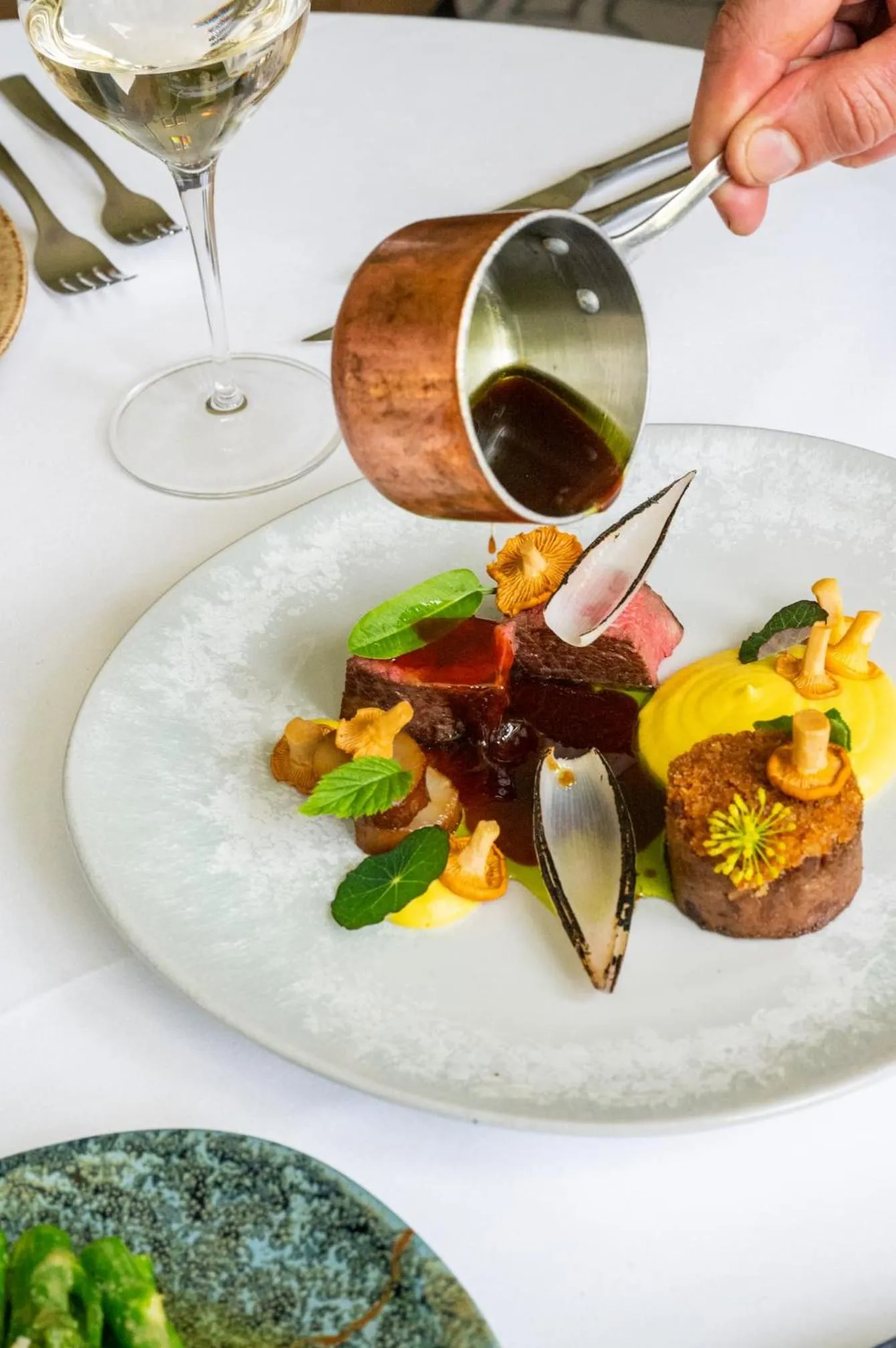 Food close-up in Ness Walk