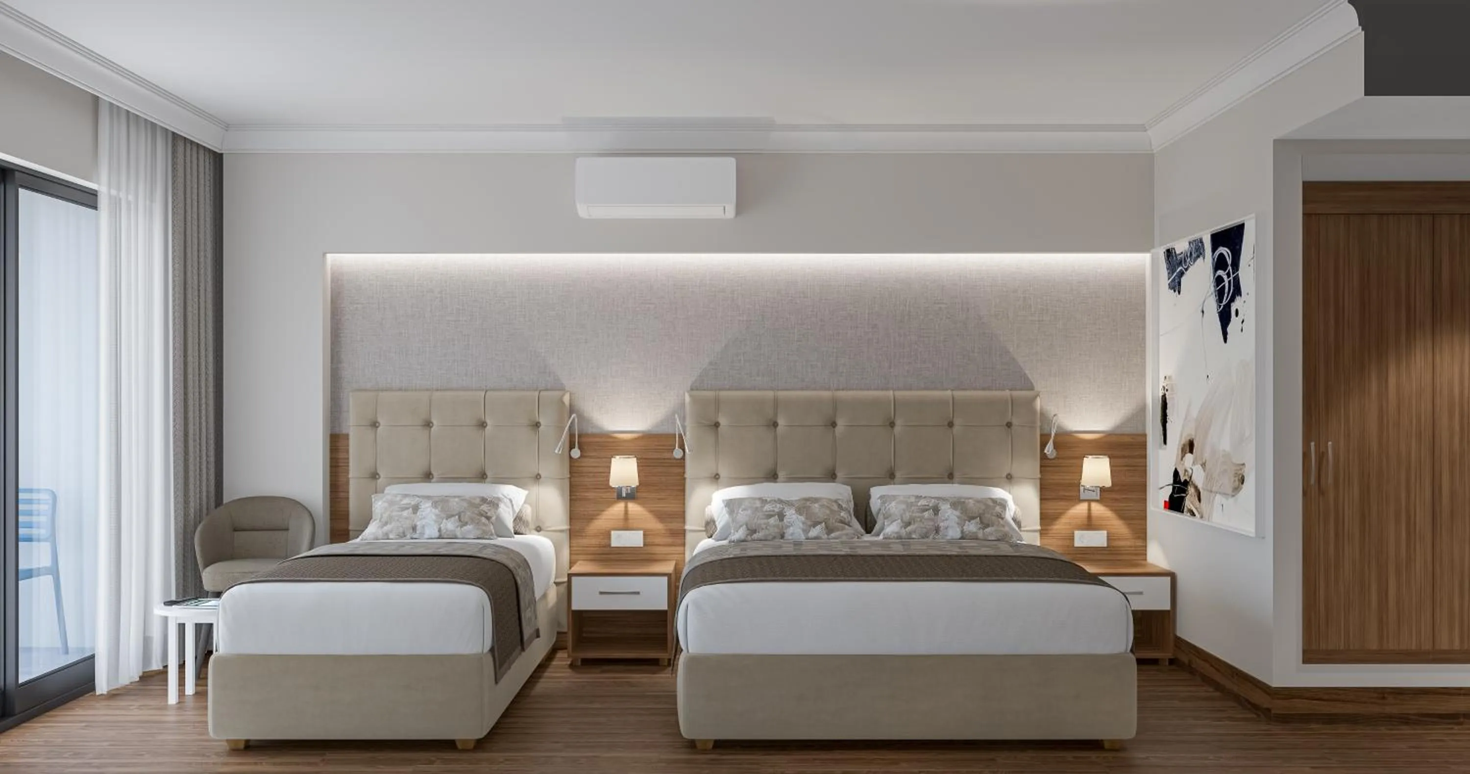 Bed in Annabella Diamond Hotel - All Inclusive