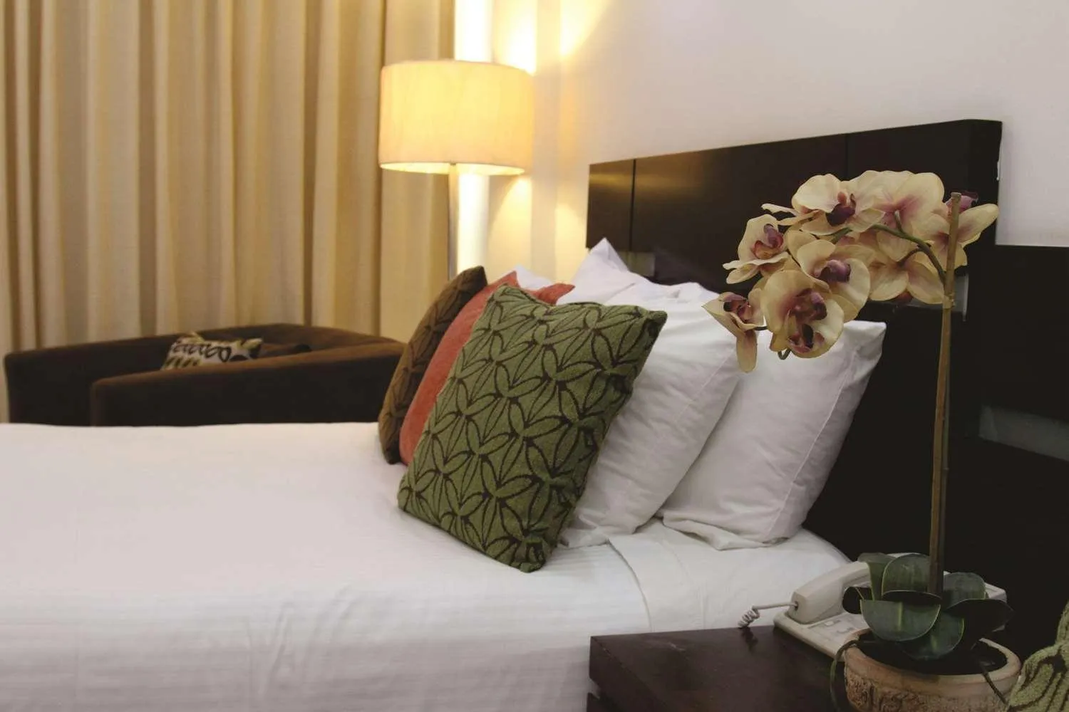 Bed in Hotel Poza Rica Centro