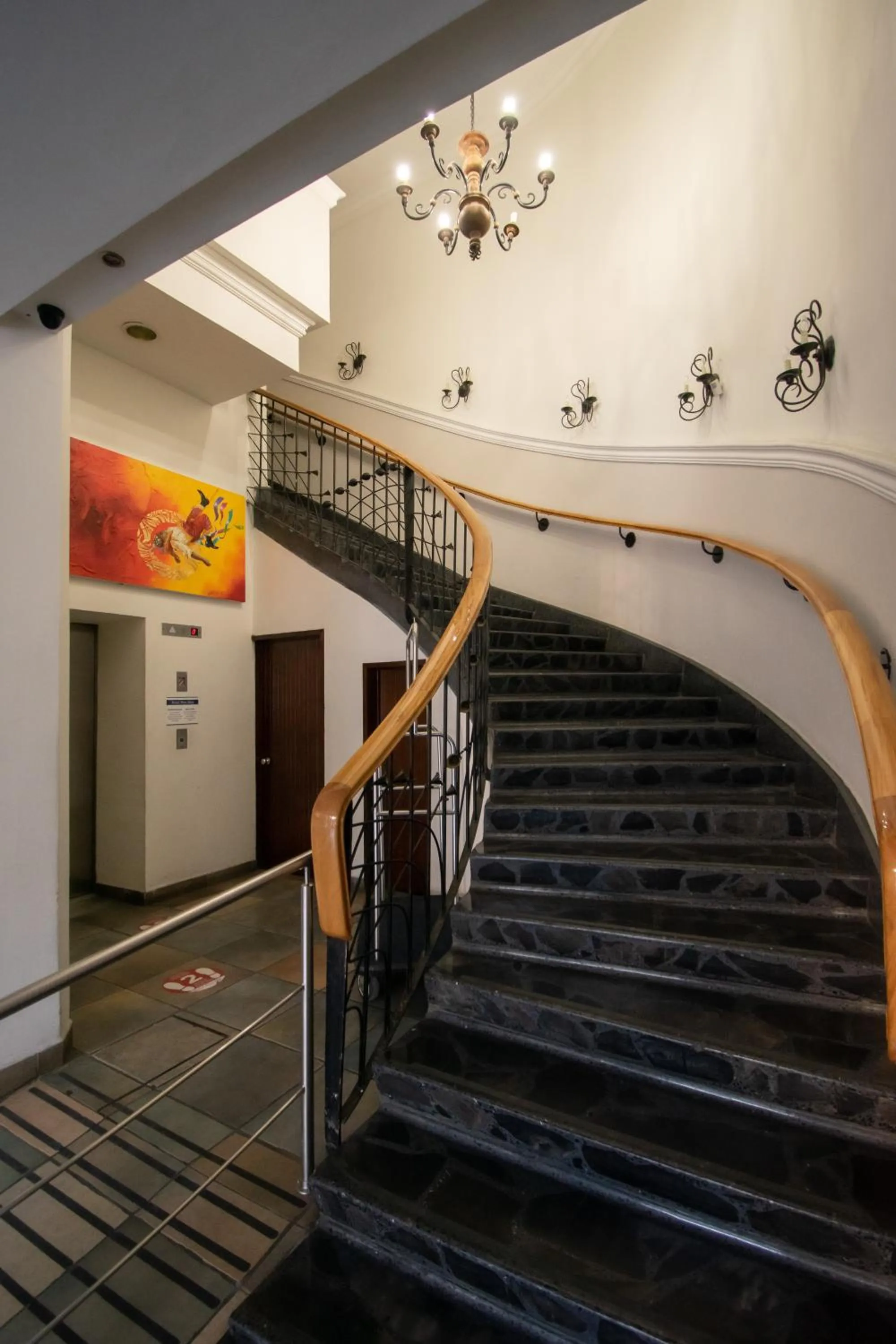 Decorative detail in Hotel Poza Rica Centro