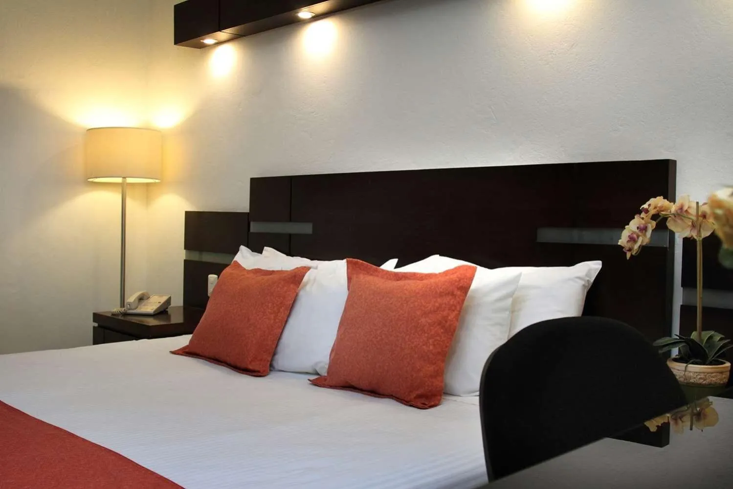 Bed in Hotel Poza Rica Centro