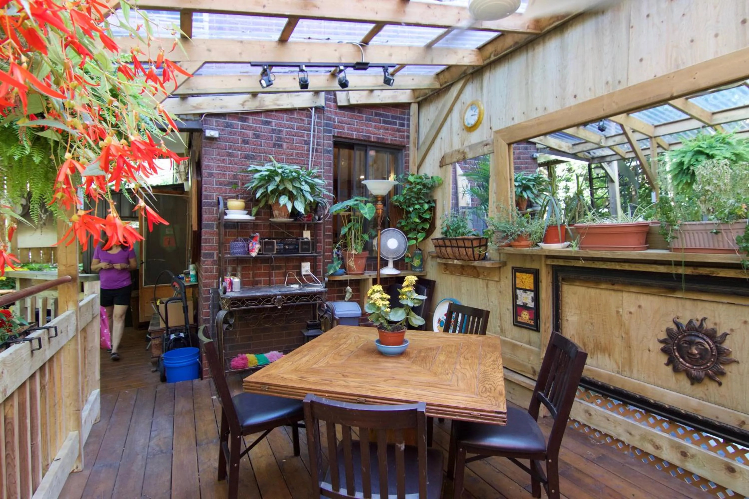 Garden in Gite L'Imprévu