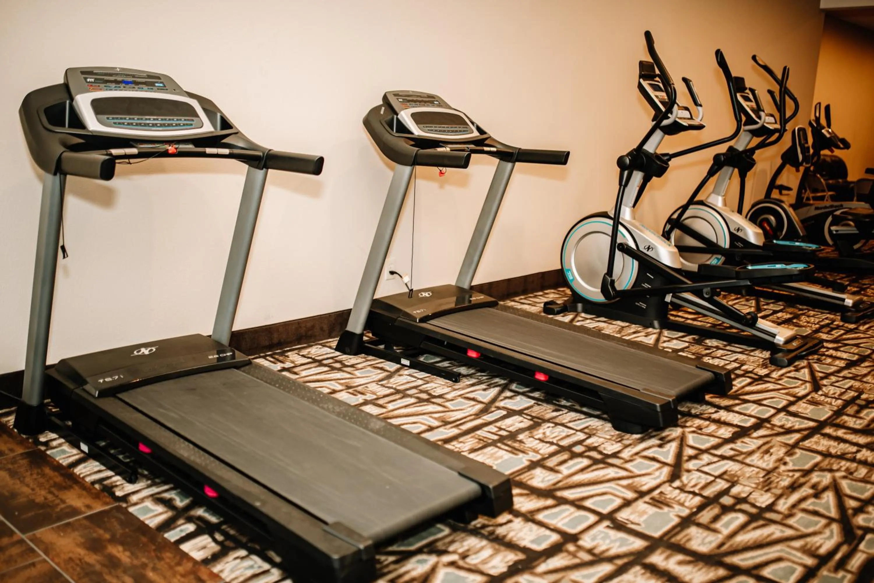 Fitness centre/facilities in Gateway Inn and Suites