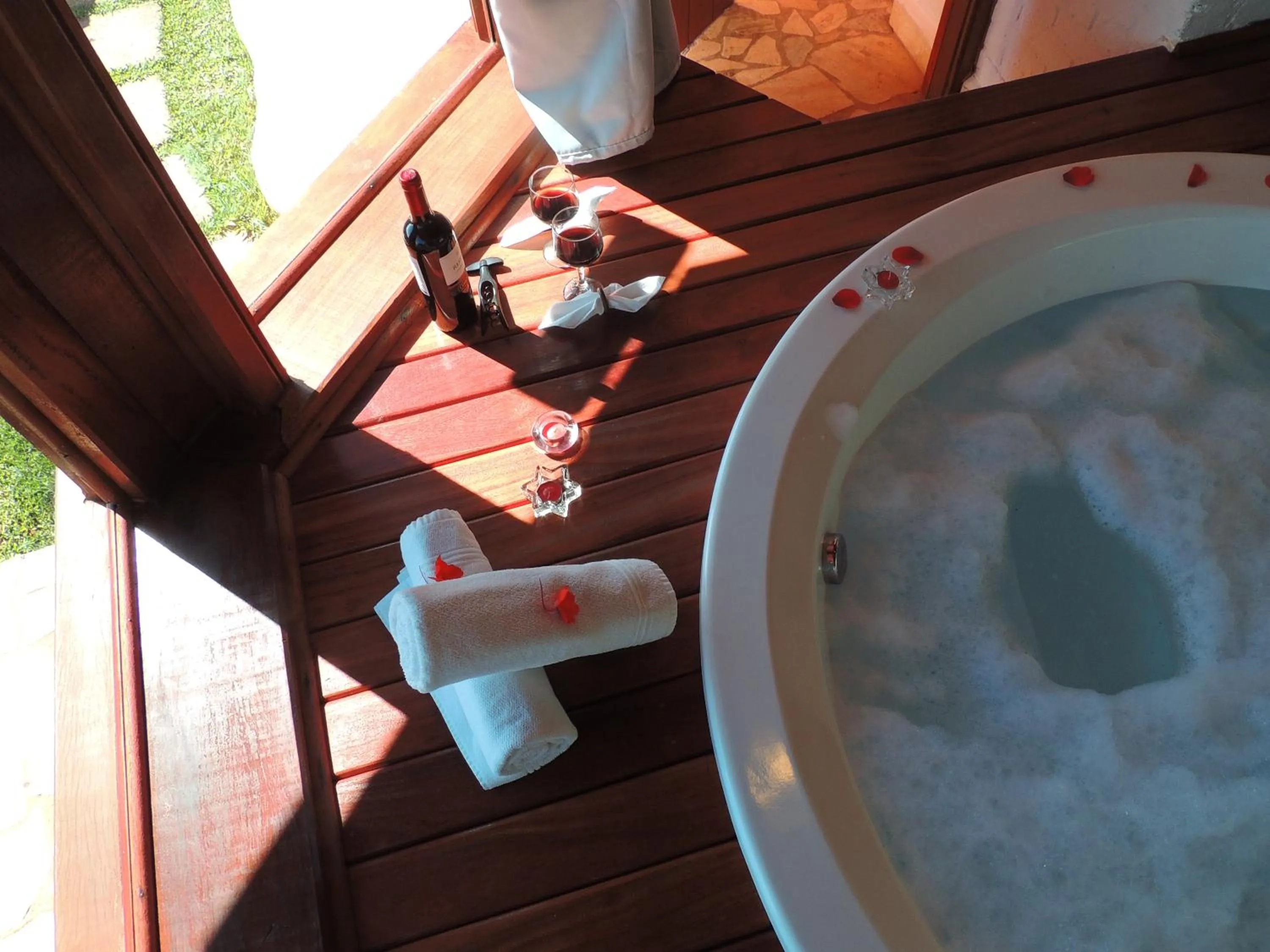 Decorative detail in Pousada Cantinho das Estrelas