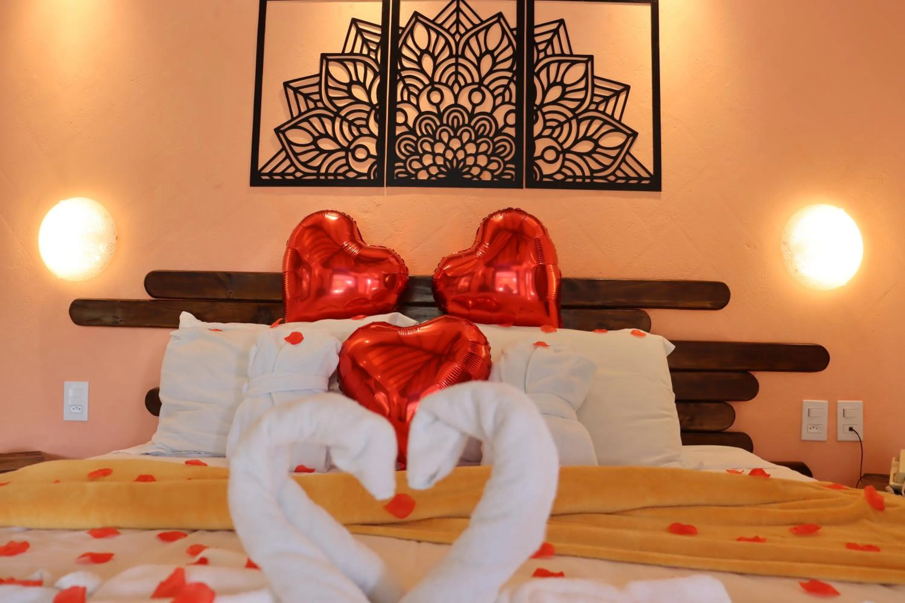 Bed in Pousada Cantinho das Estrelas