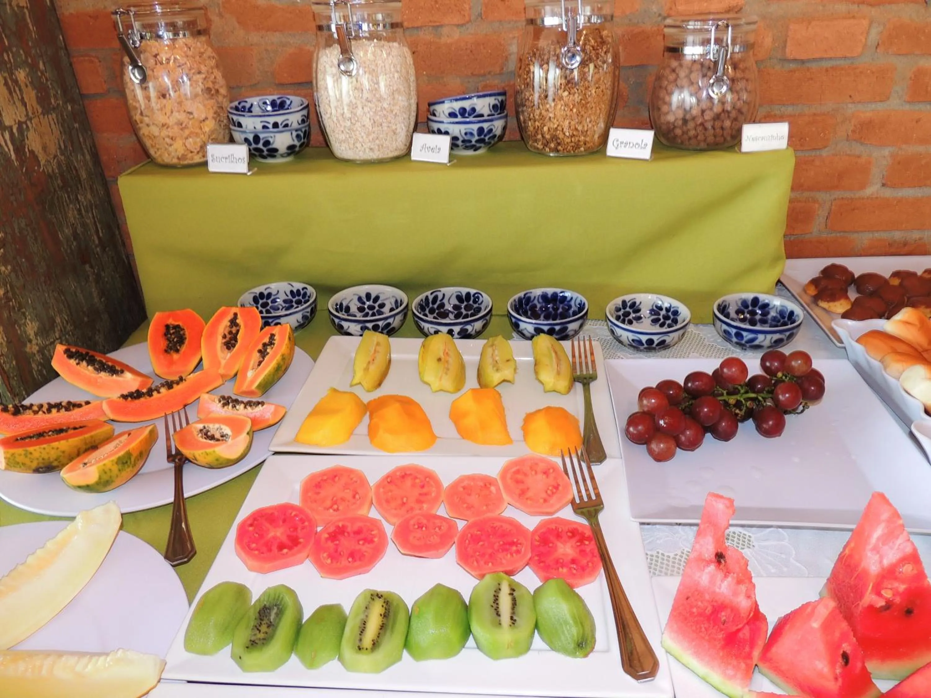 Breakfast in Pousada Cantinho das Estrelas