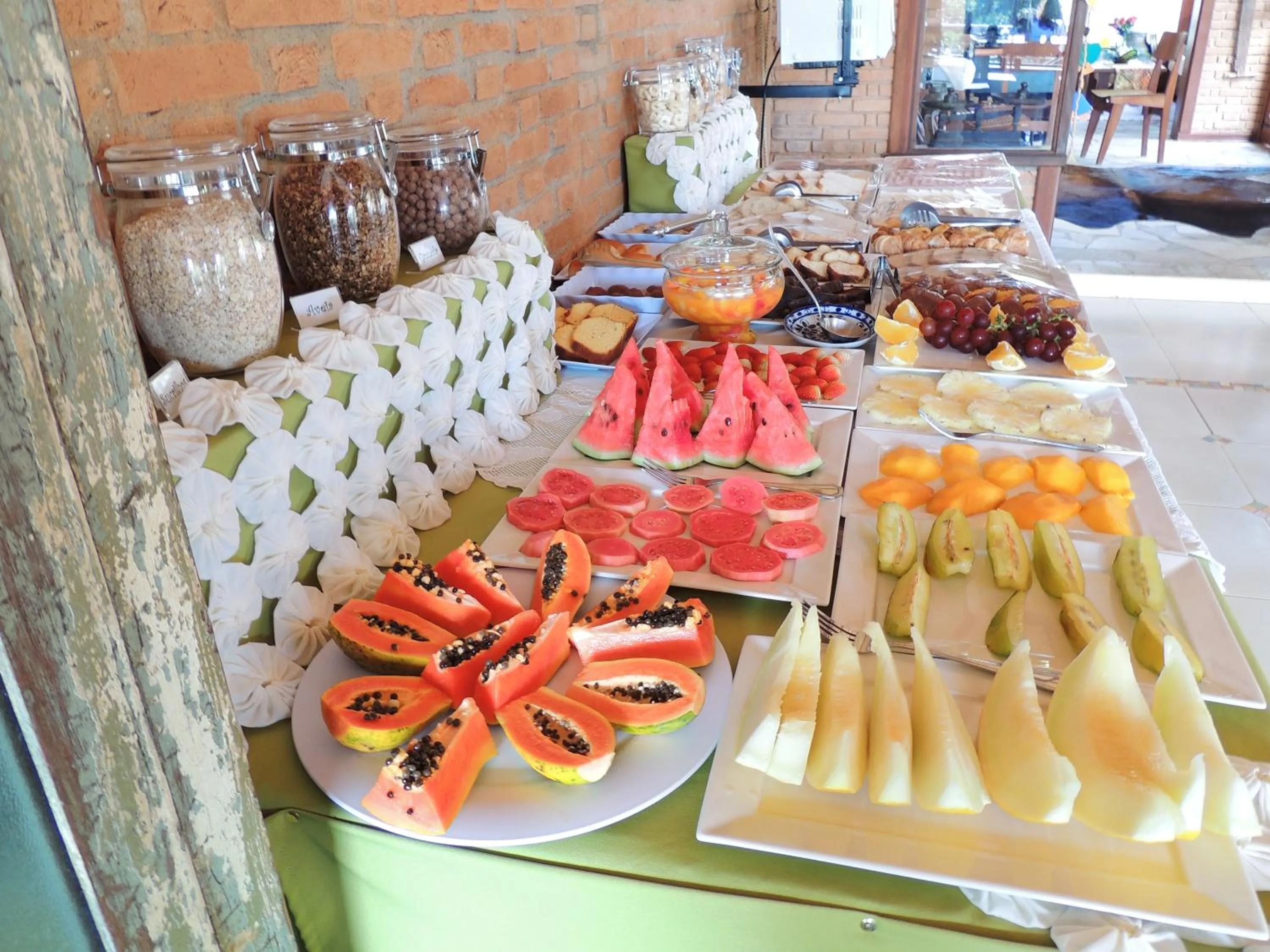 Breakfast in Pousada Cantinho das Estrelas