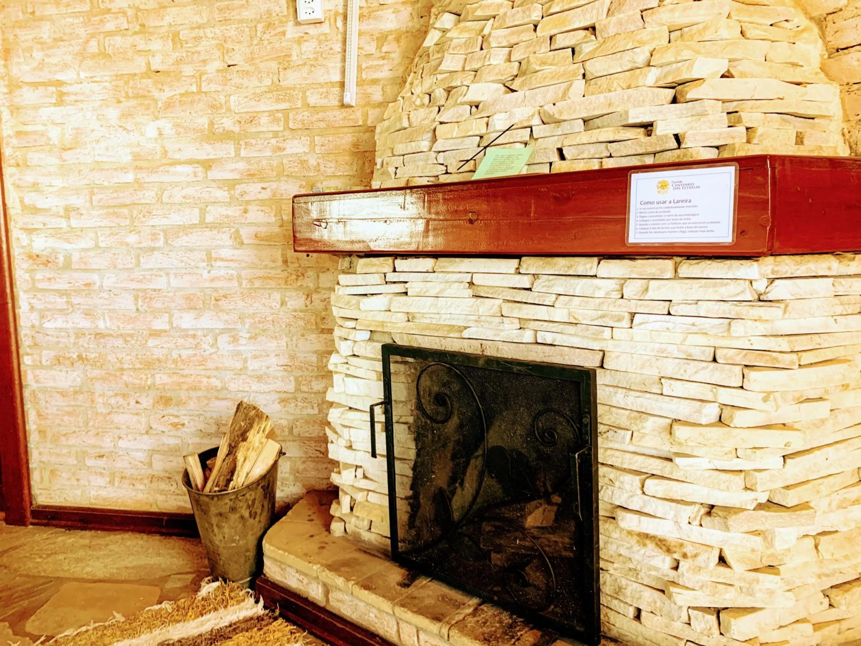 flat iron in Pousada Cantinho das Estrelas