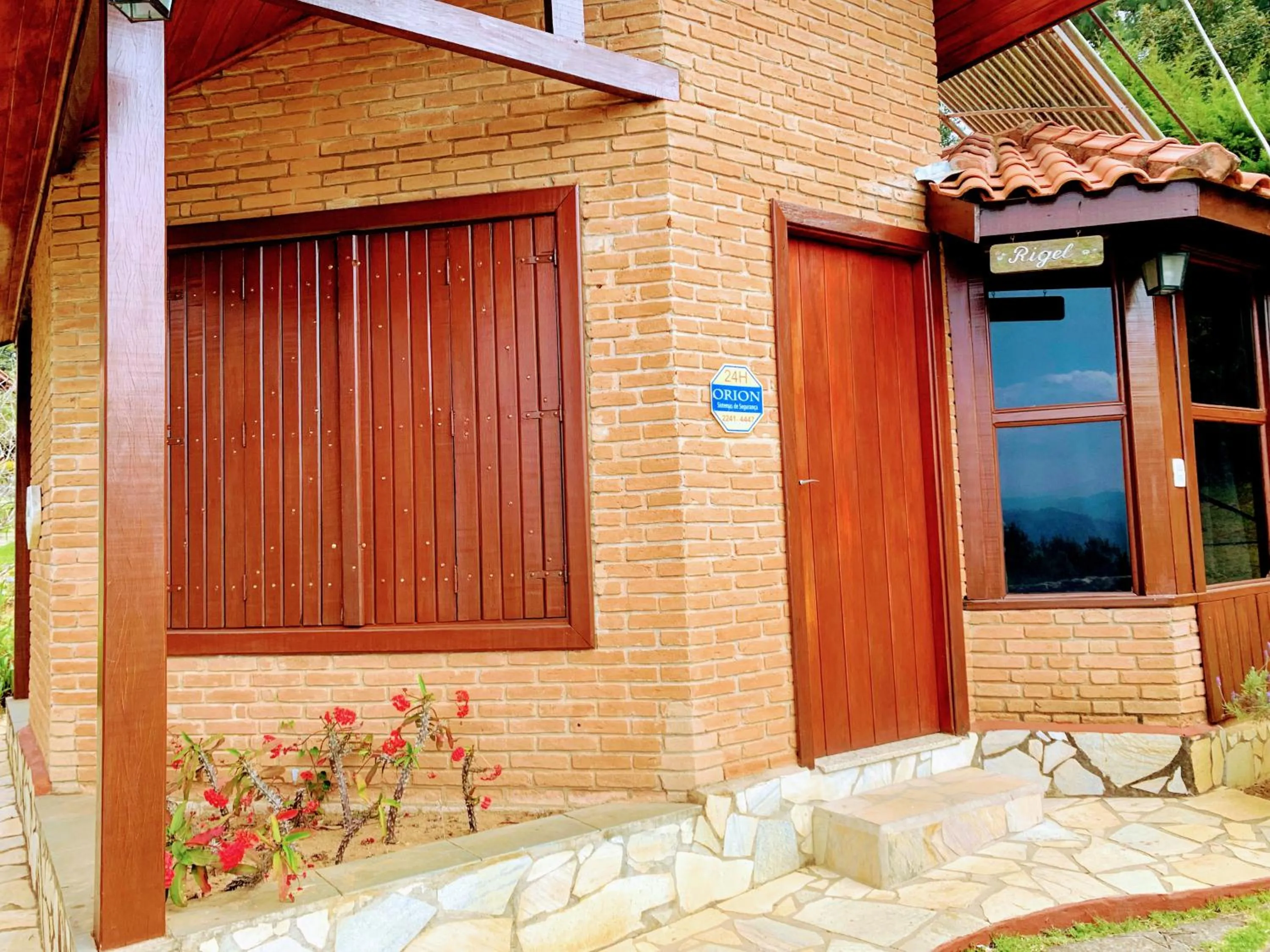 Property building in Pousada Cantinho das Estrelas