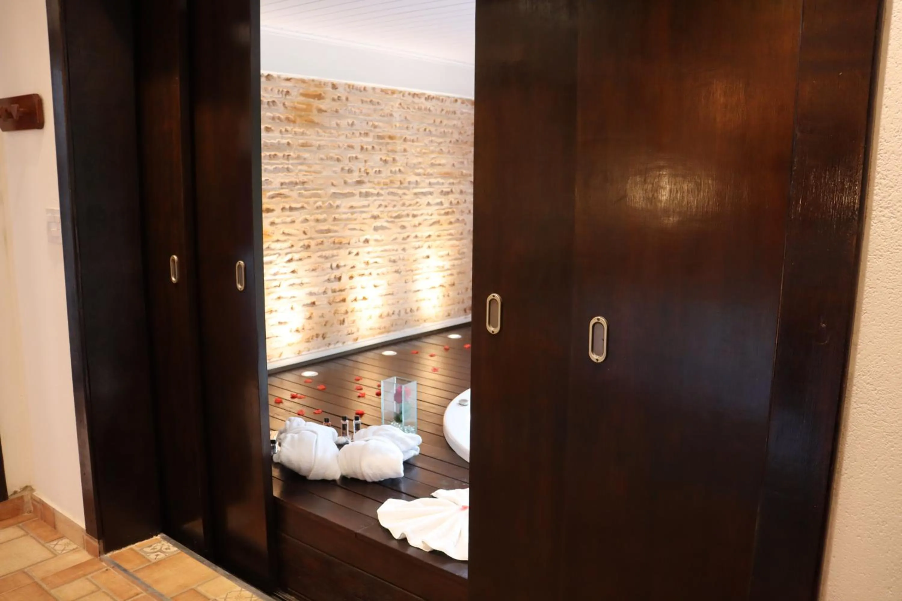 Hot Tub, Bed in Pousada Cantinho das Estrelas