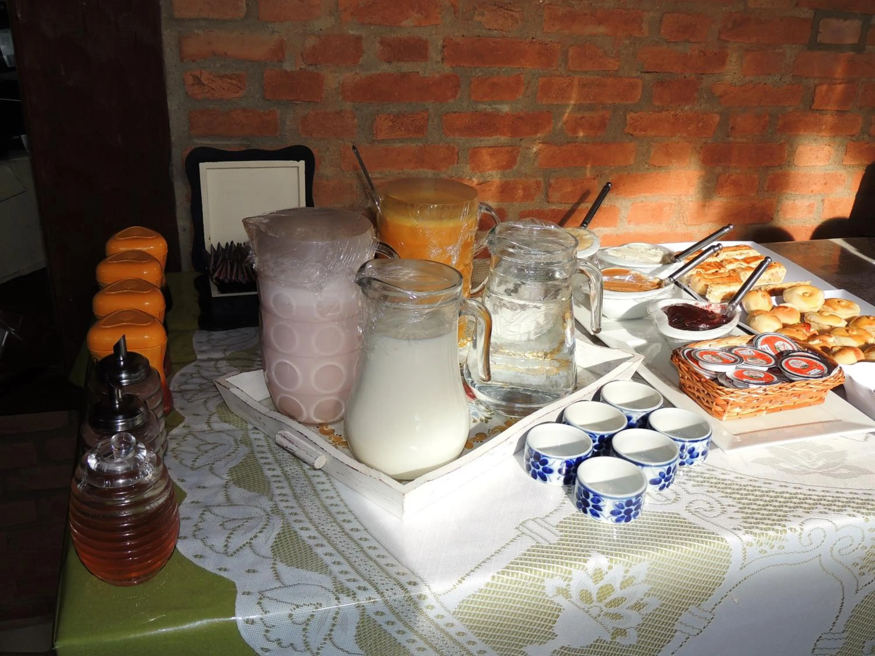 Breakfast in Pousada Cantinho das Estrelas