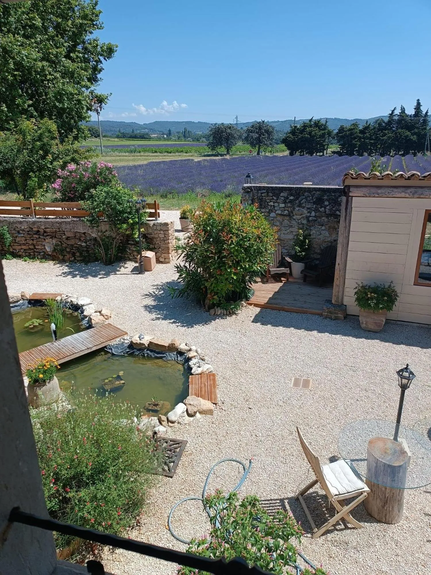 Patio in Mas de l'Amme