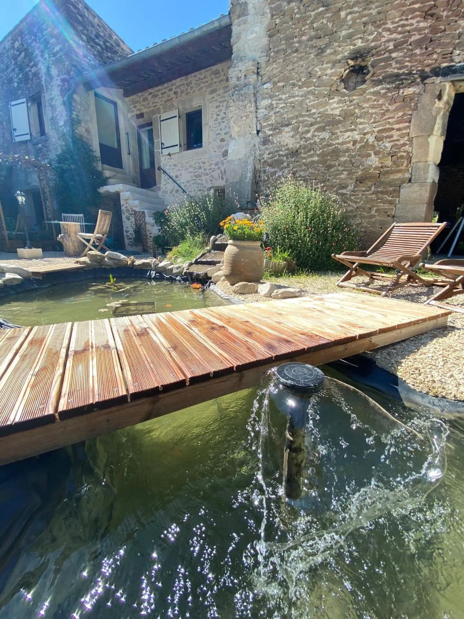 Natural landscape in Mas de l'Amme