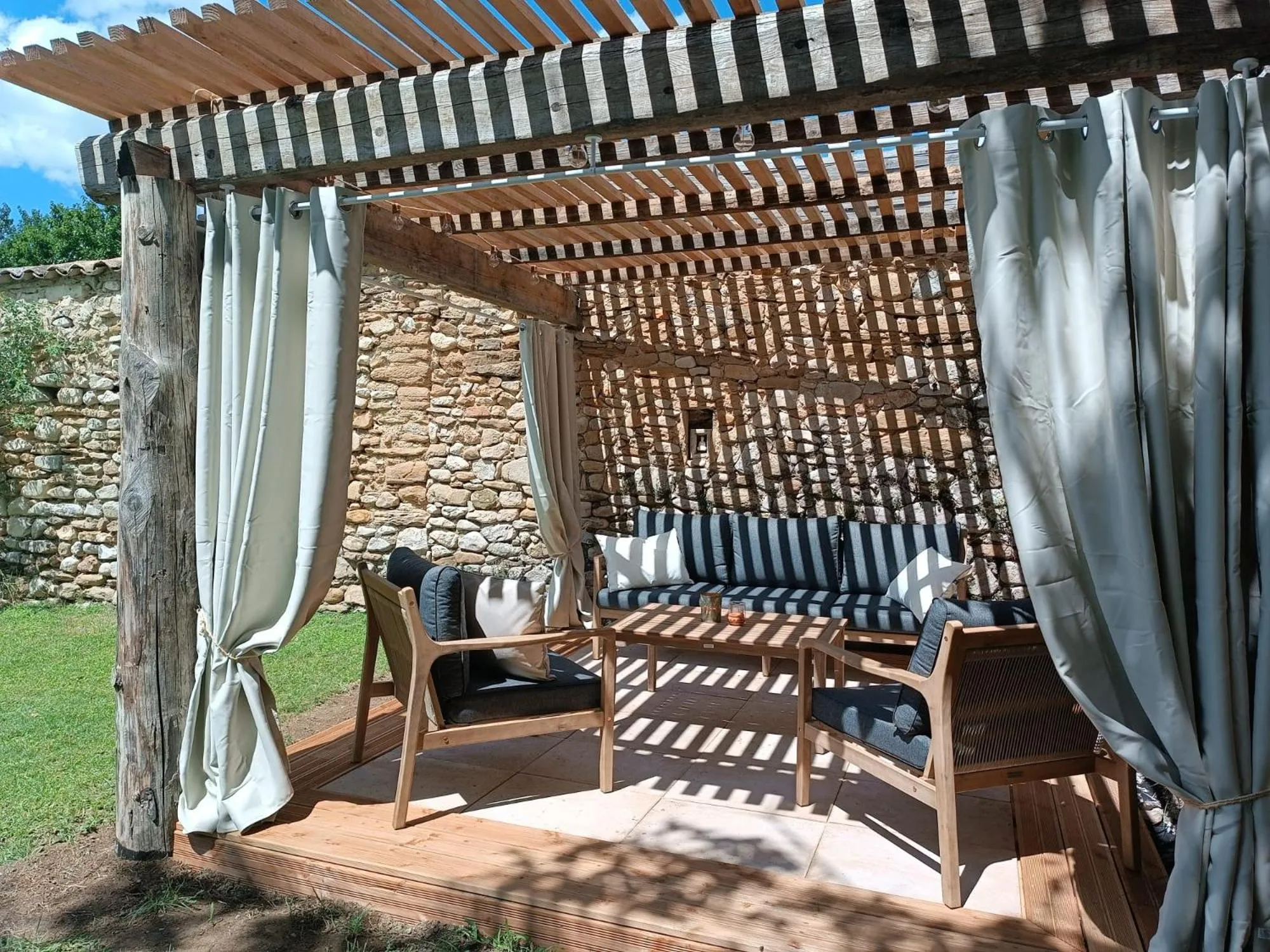 Patio in Mas de l'Amme