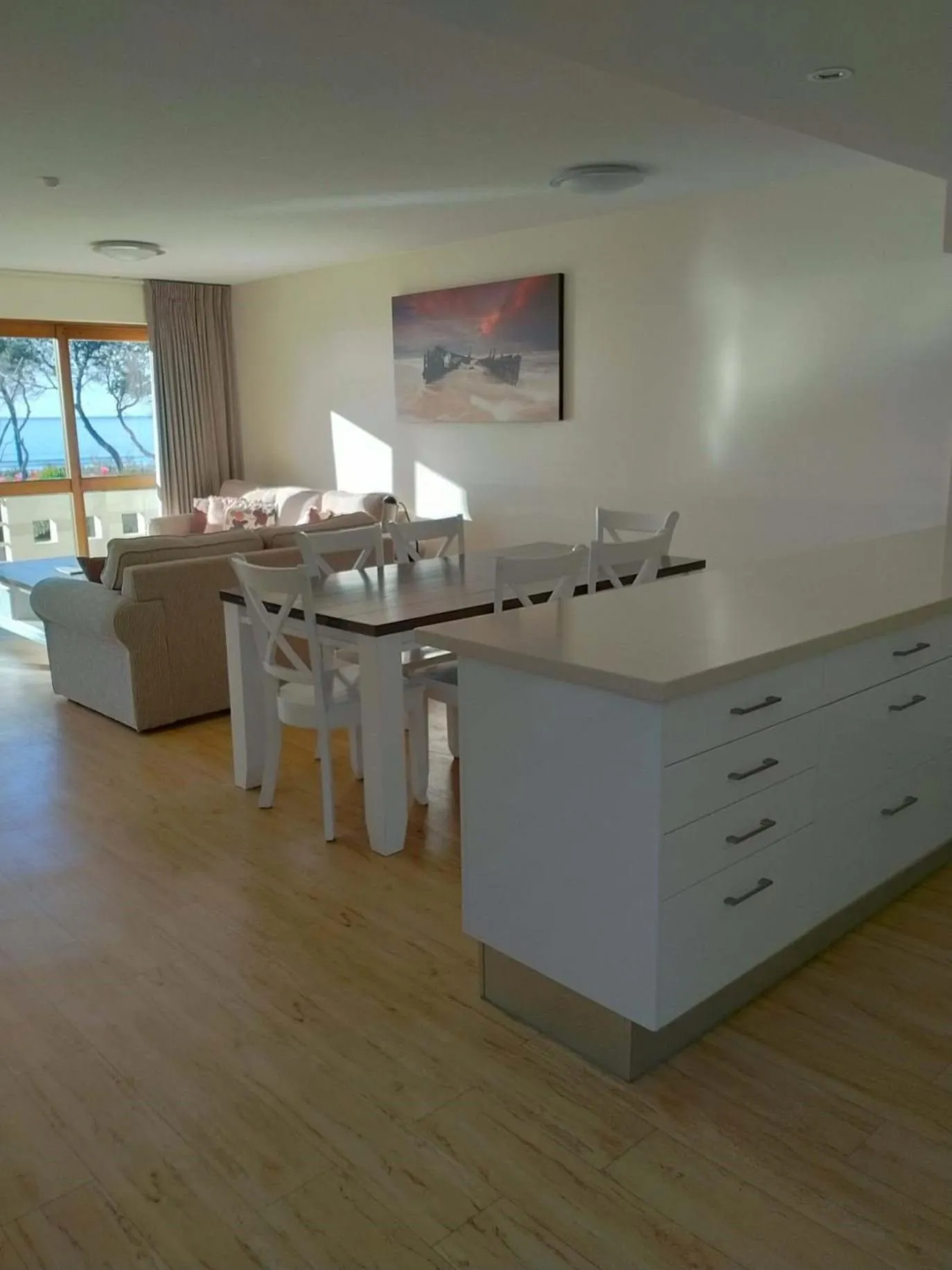 Balcony/Terrace in Camargue Beachfront Apartments