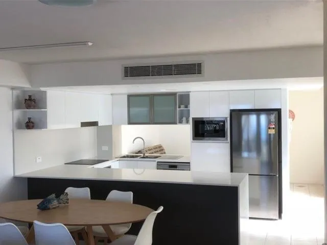 Kitchen or kitchenette in Camargue Beachfront Apartments