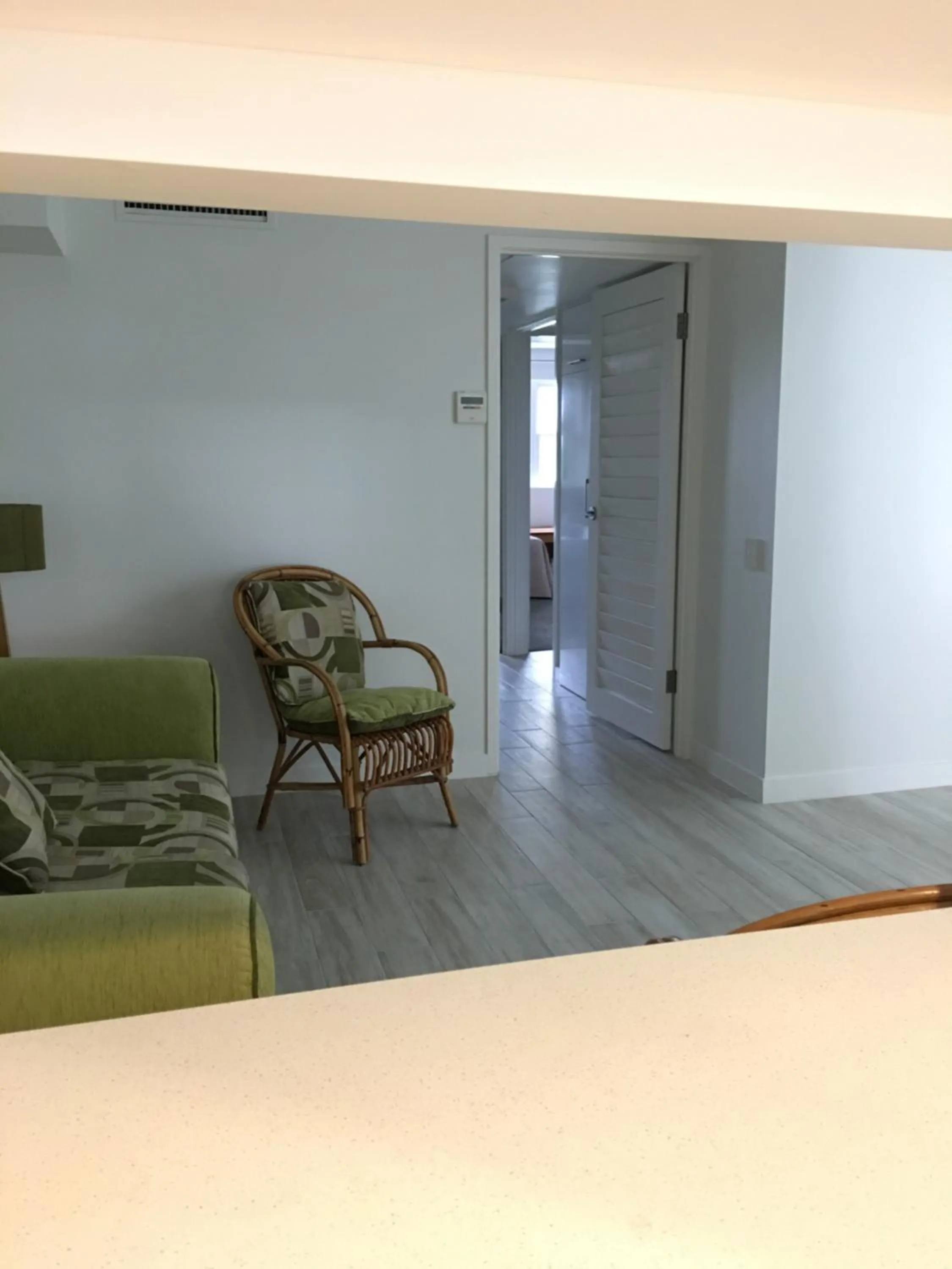 Seating area in Camargue Beachfront Apartments