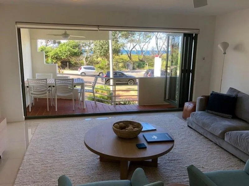 Living room in Camargue Beachfront Apartments