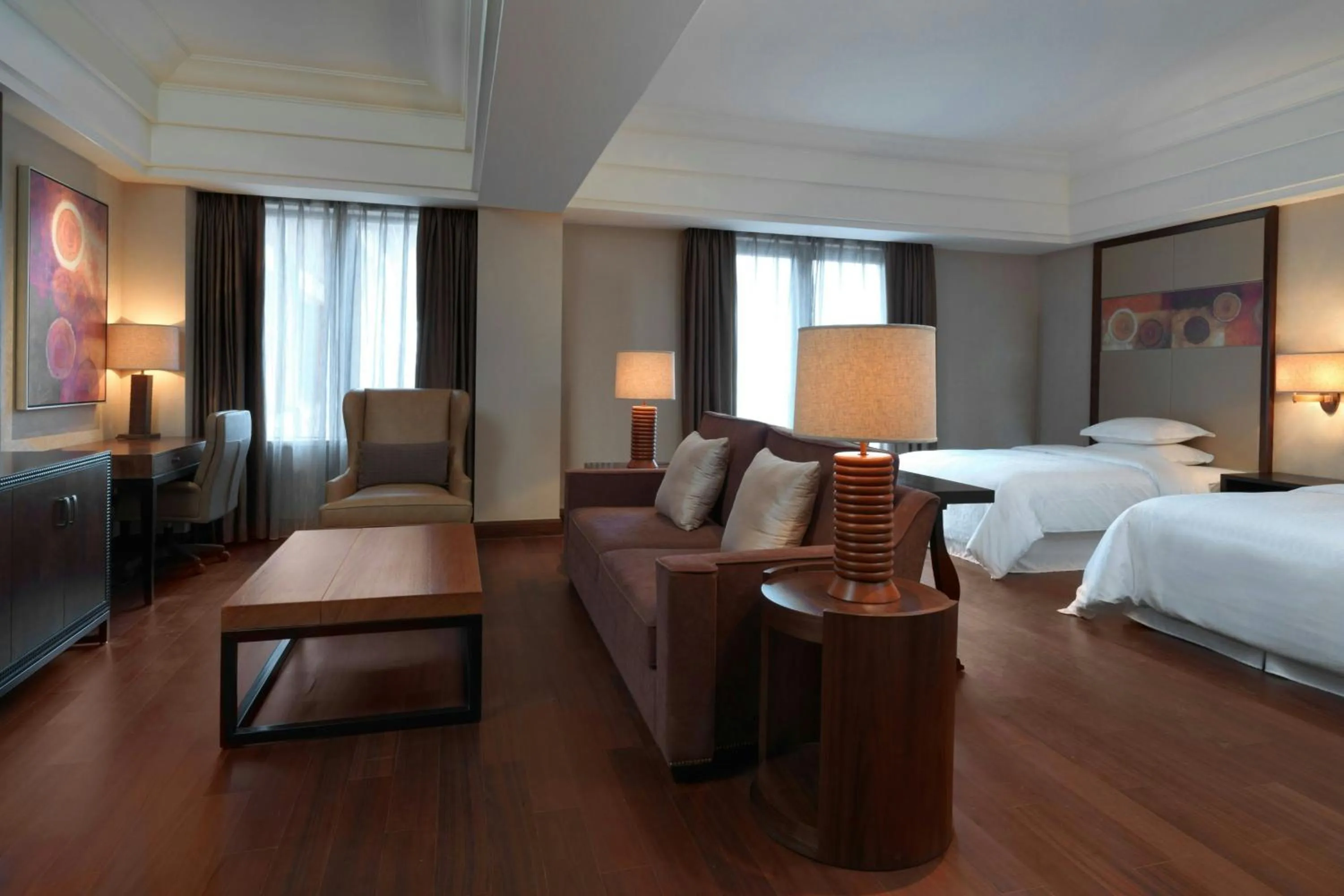 Photo of the whole room, Bed in Sheraton Changbaishan Resort