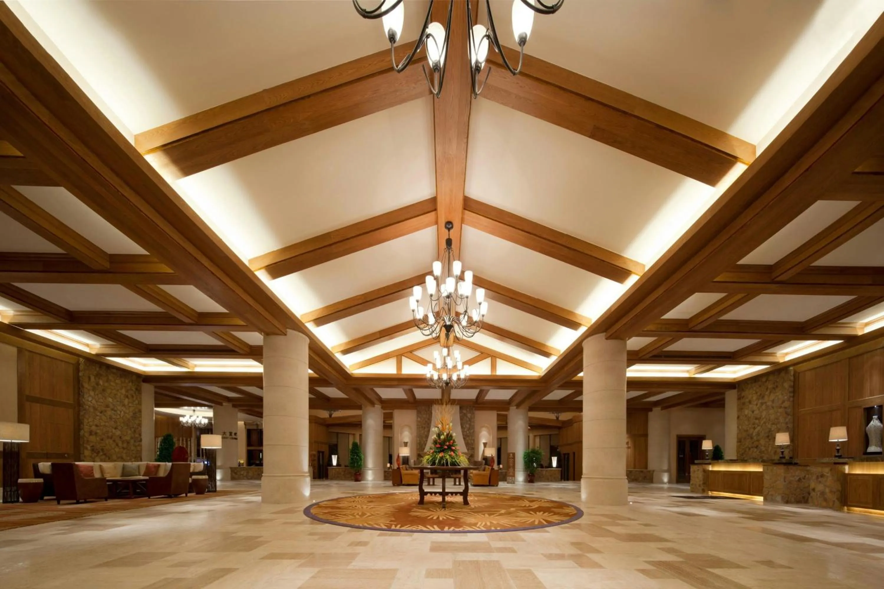 Lobby or reception in Sheraton Changbaishan Resort
