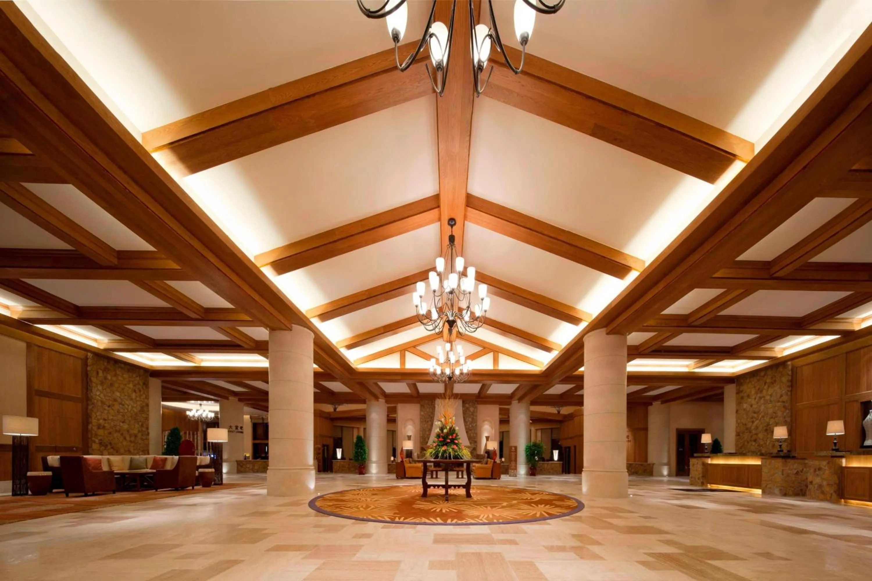 Lobby or reception in Sheraton Changbaishan Resort