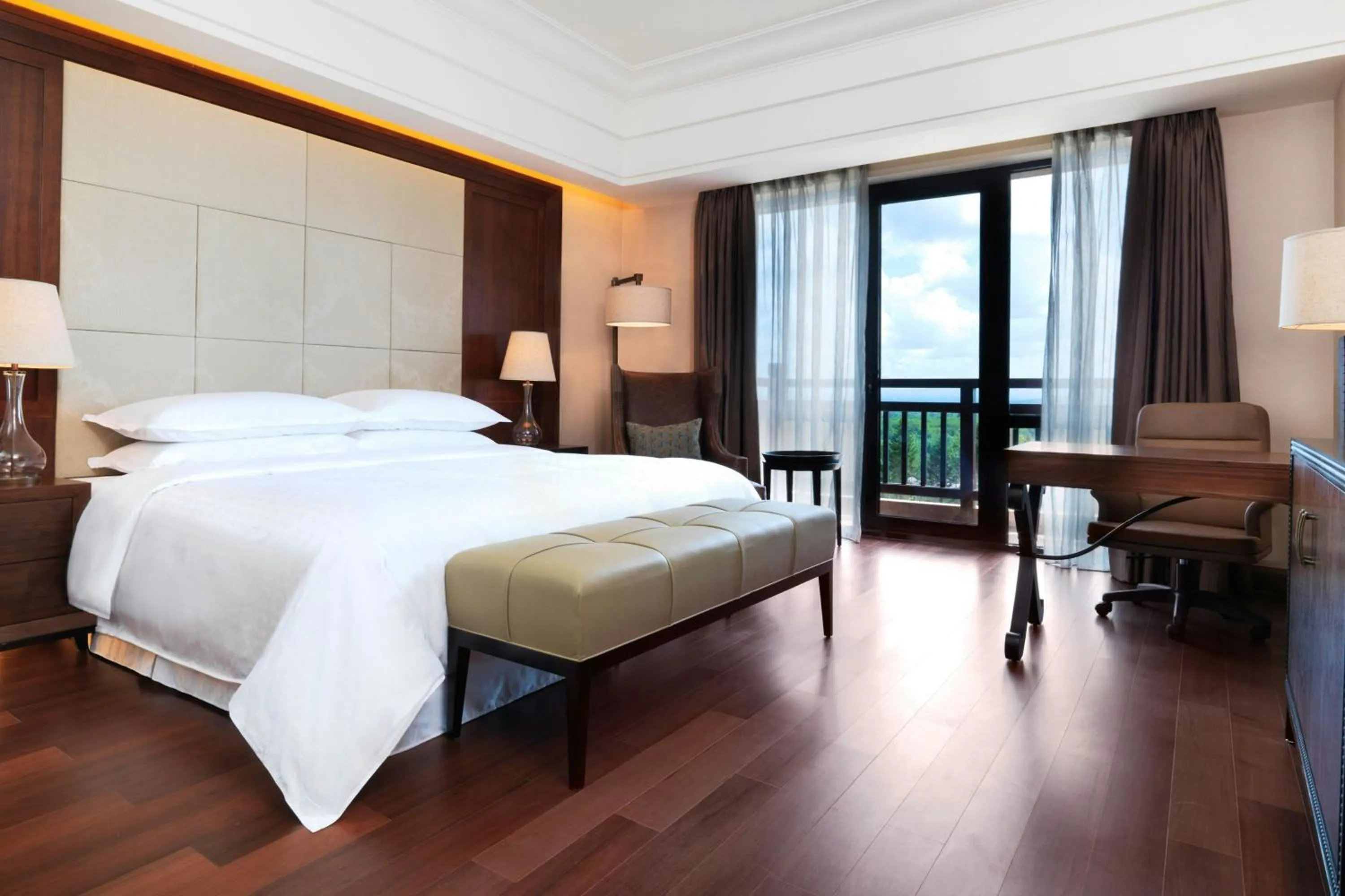 Photo of the whole room, Bed in Sheraton Changbaishan Resort