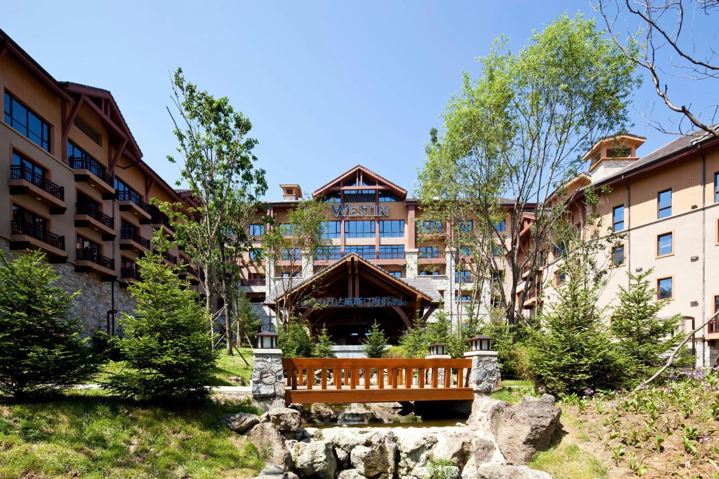 Property building in The Westin Changbaishan Resort