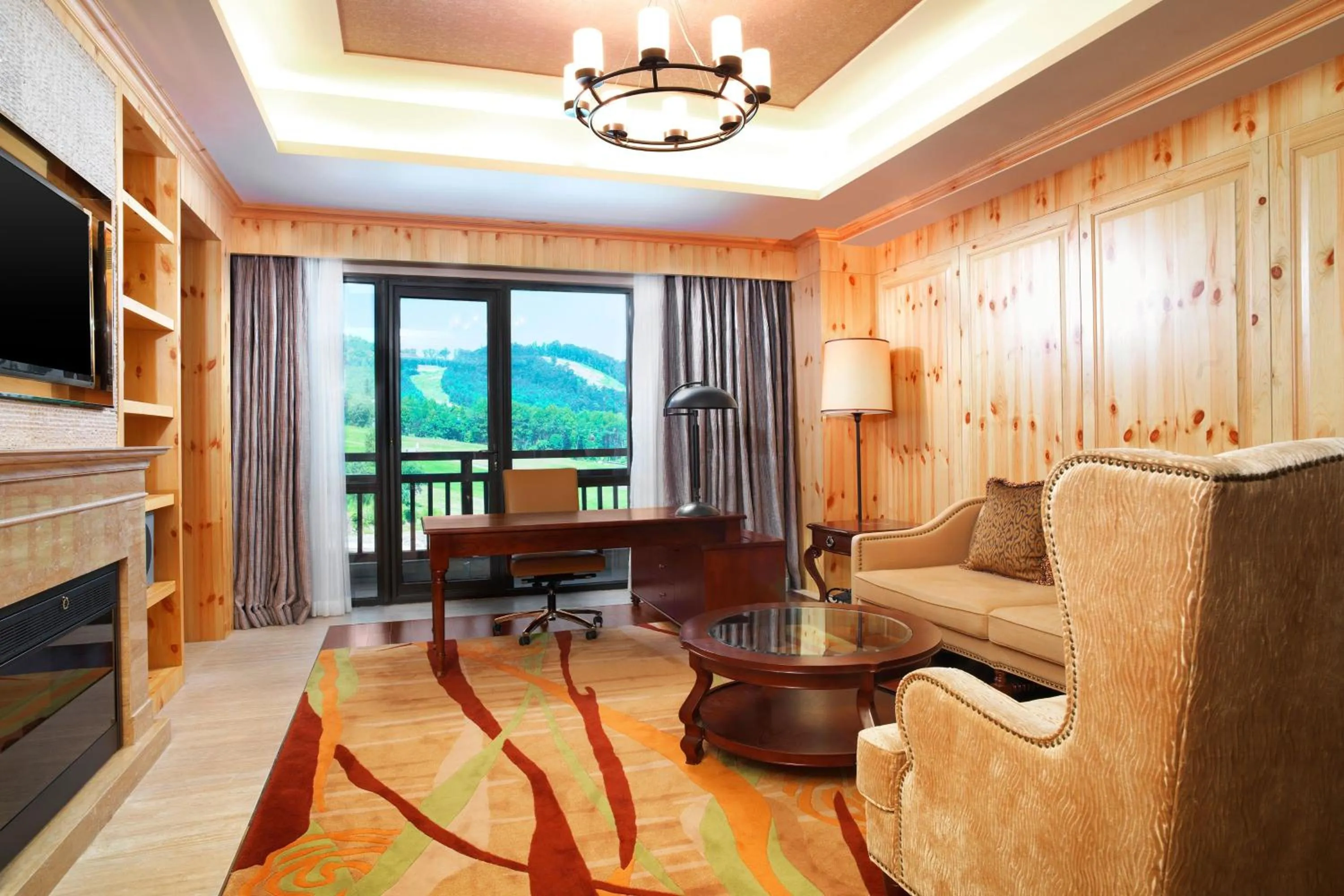Living room in The Westin Changbaishan Resort