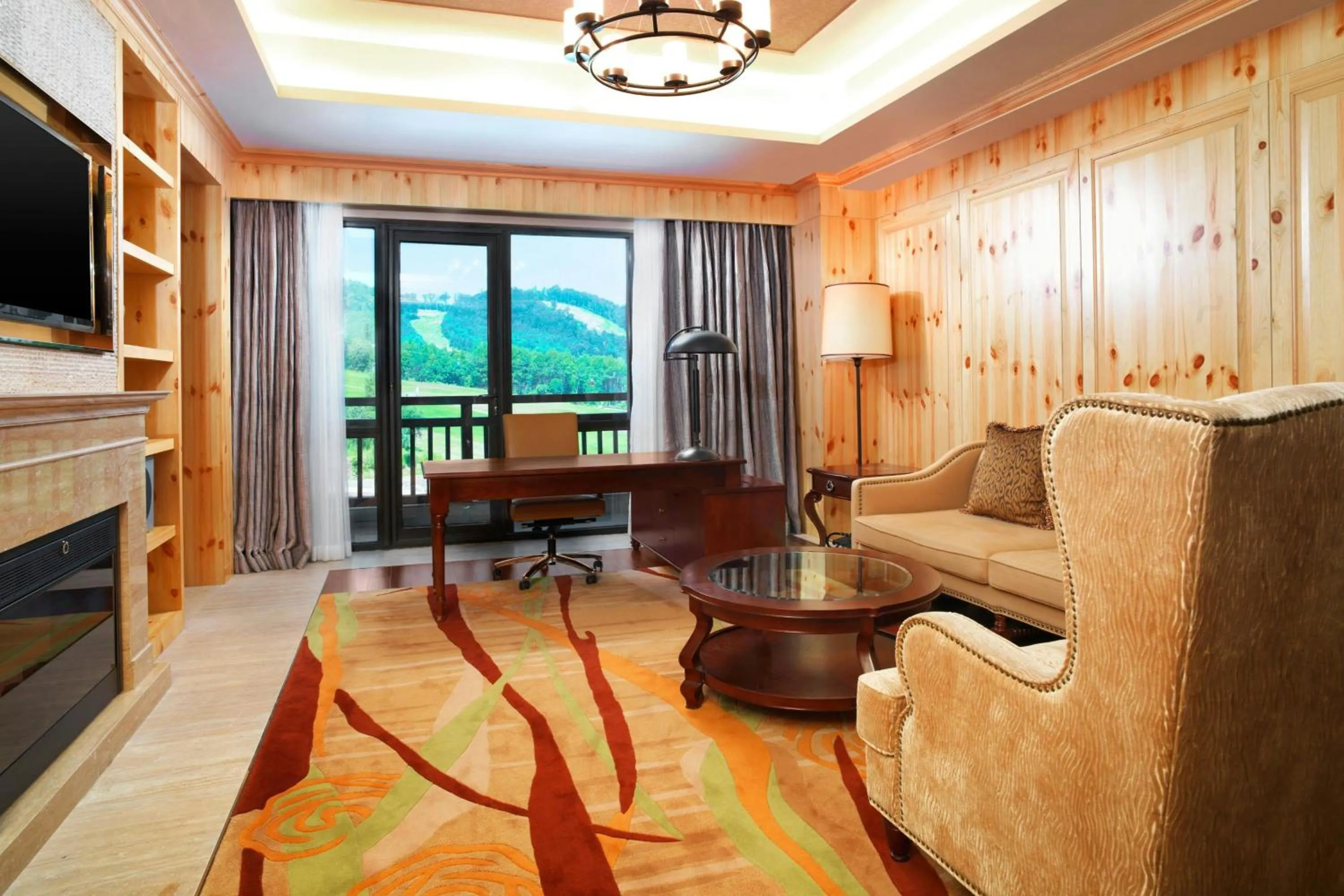 Living room in The Westin Changbaishan Resort