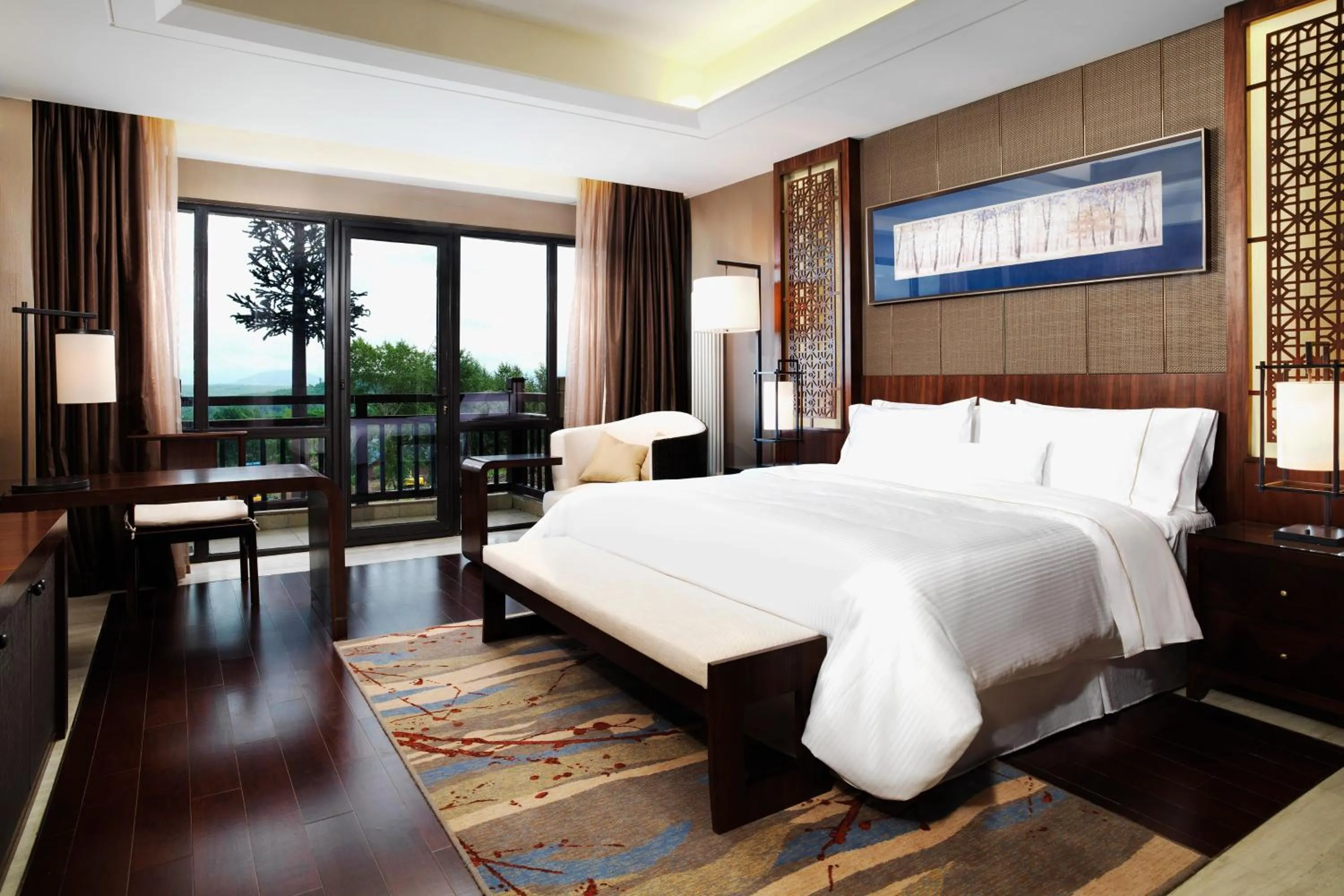 Photo of the whole room, Bed in The Westin Changbaishan Resort