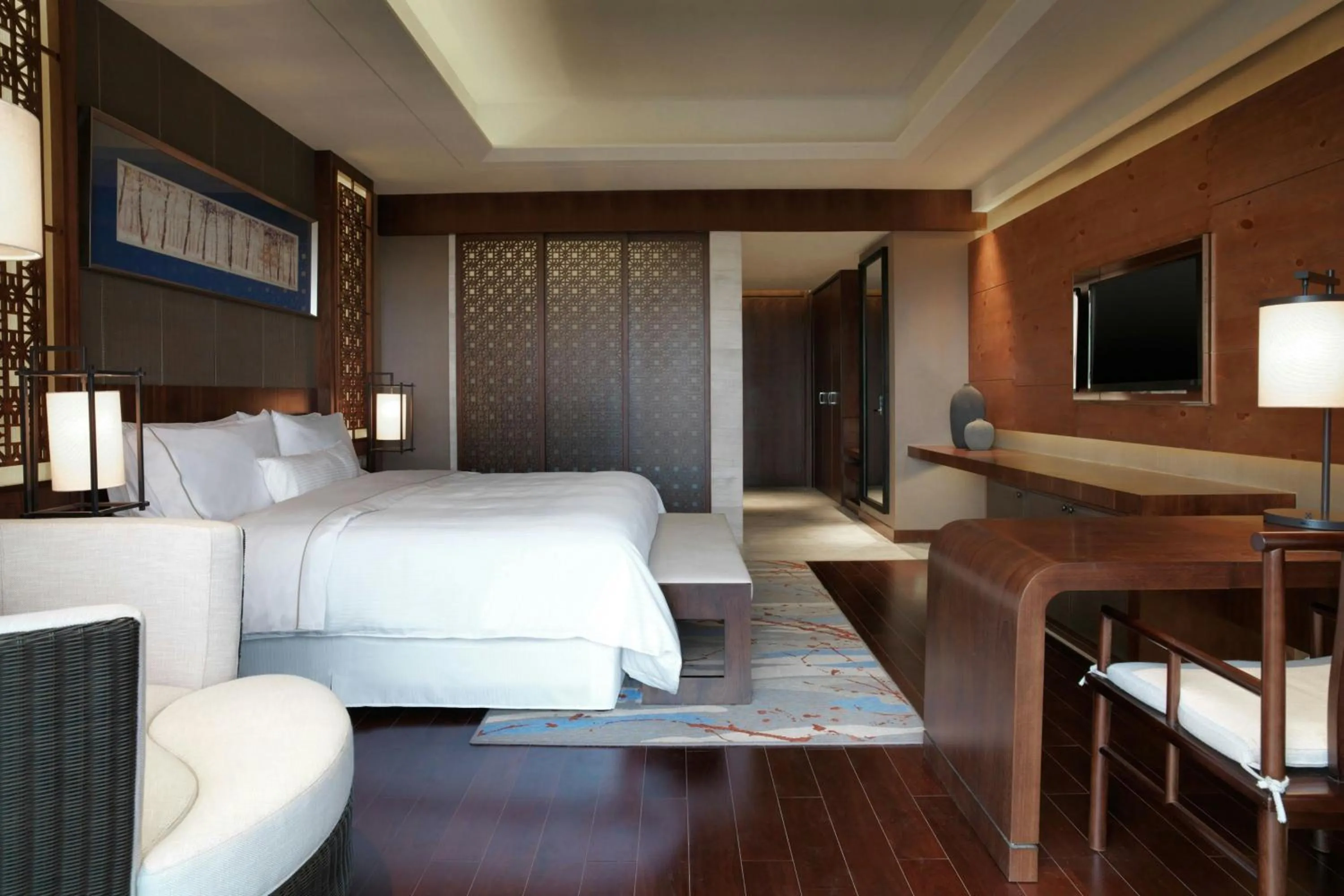 Photo of the whole room, Bed in The Westin Changbaishan Resort