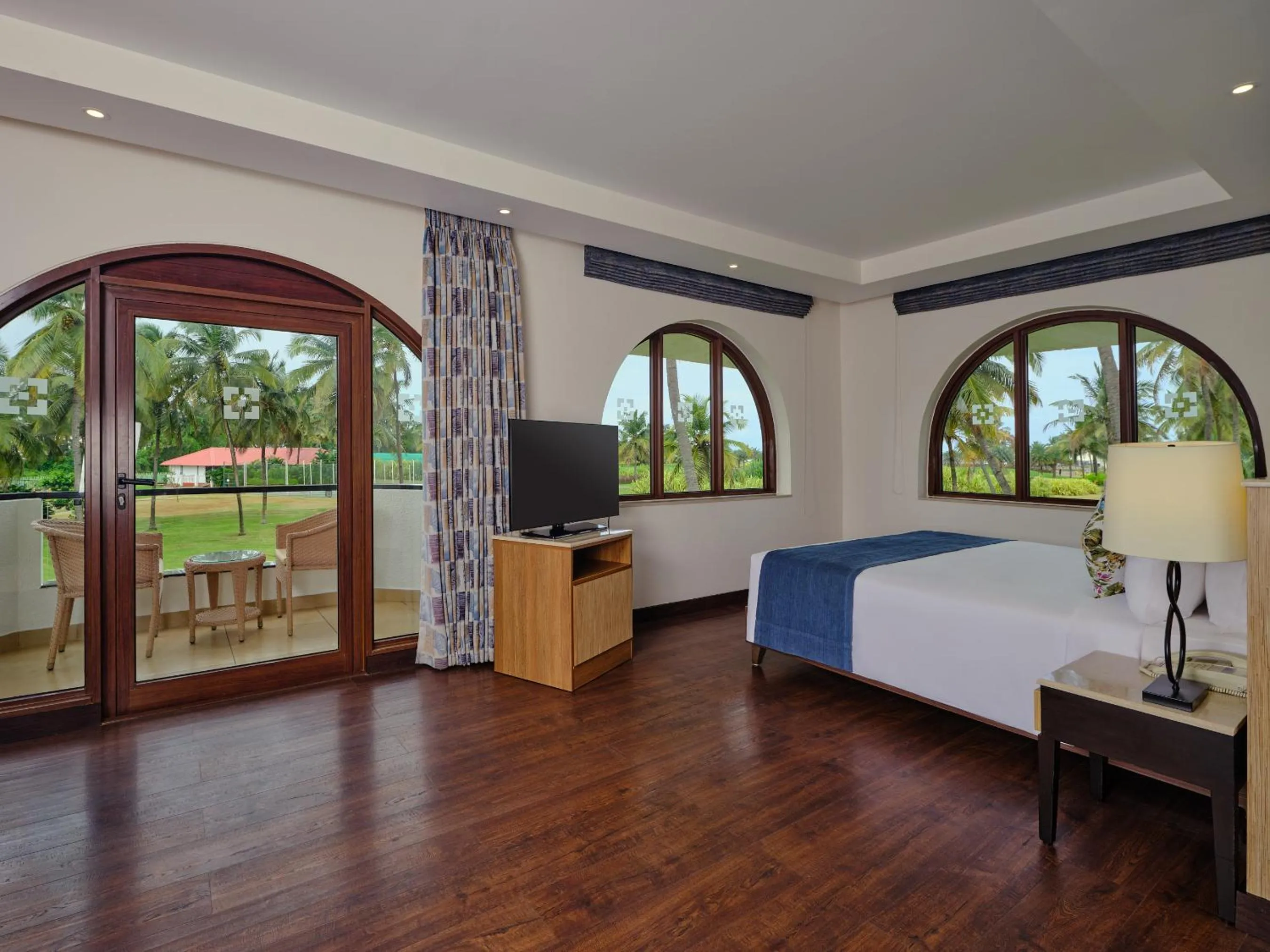 View (from property/room), Bed in Holiday Inn Resort Goa by IHG