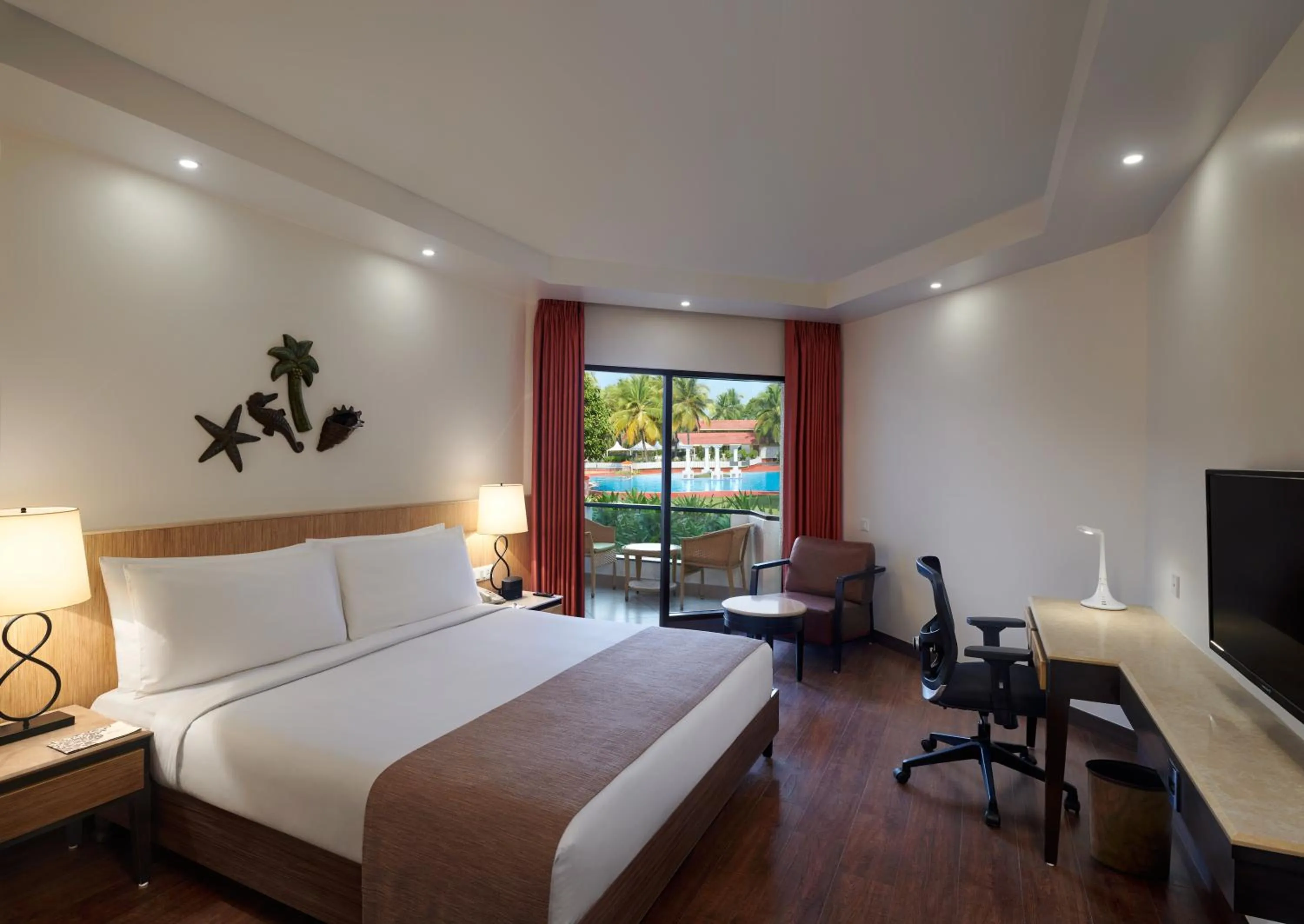 Photo of the whole room, Bed in Holiday Inn Resort Goa by IHG