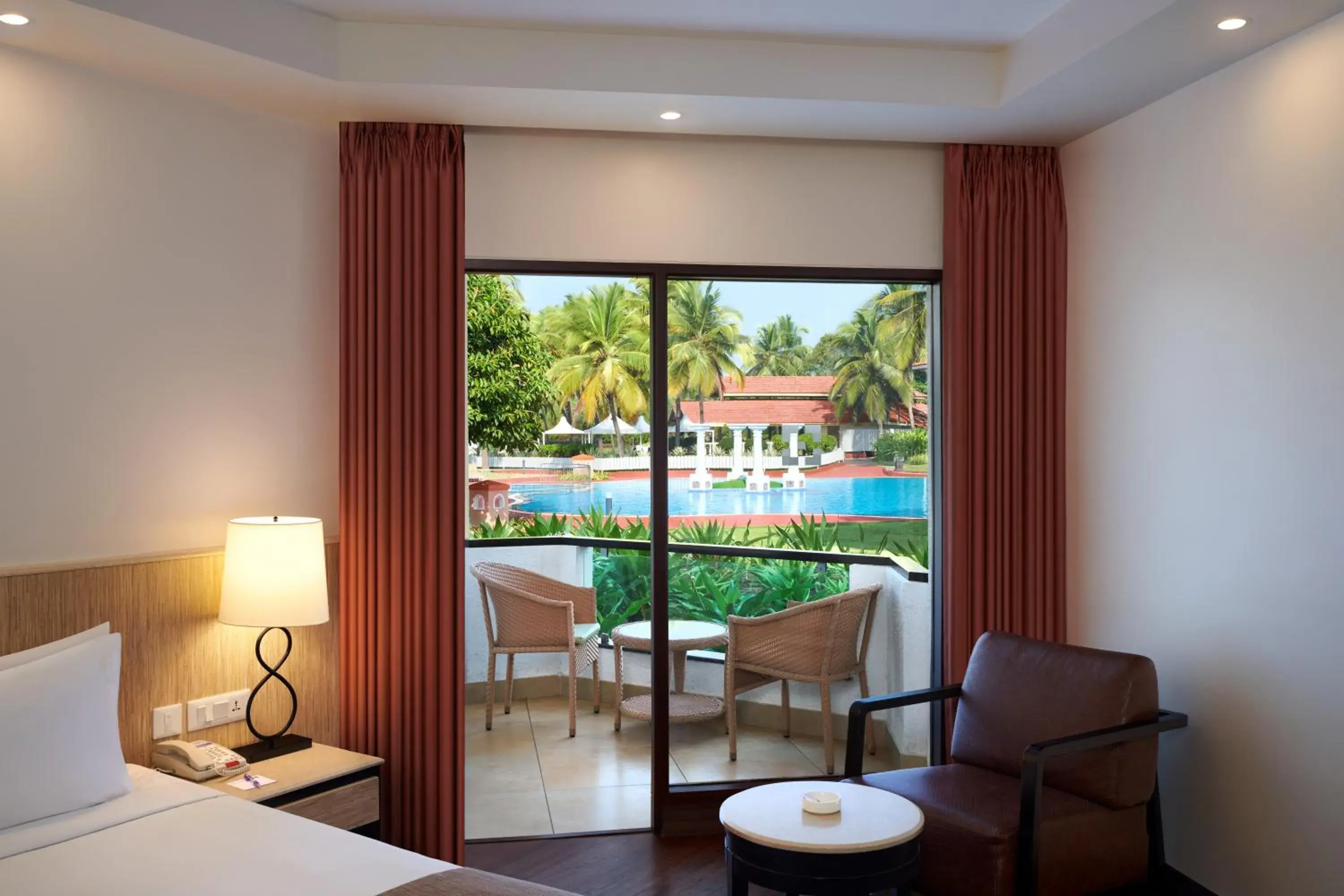 Standard King Room with Pool View - Smoking in Holiday Inn Resort Goa by IHG Standard King Room with Pool View - Smoking in Holiday Inn Resort Goa by IHG