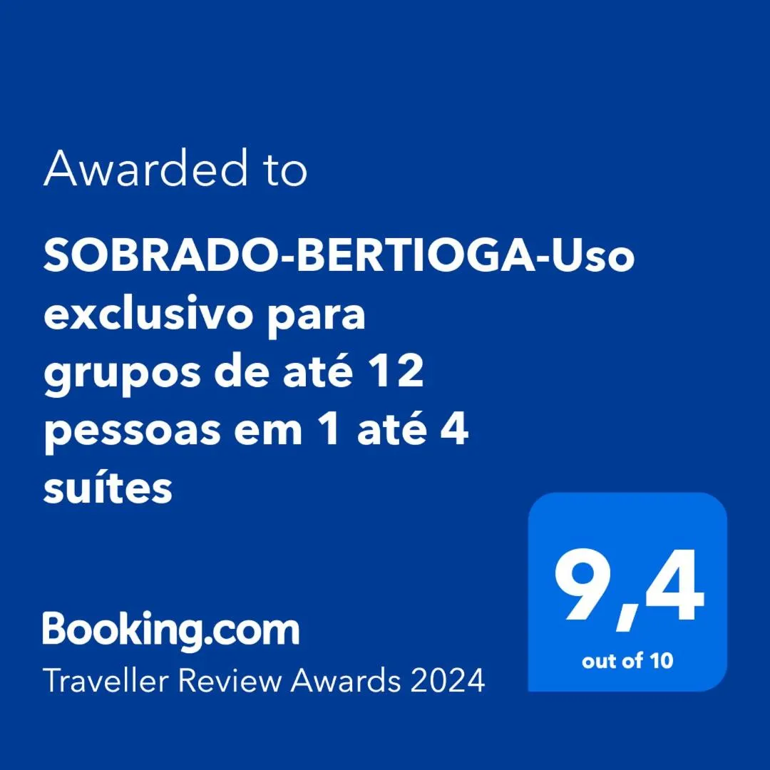 SOBRADO-BERTIOGA-Uso exclusivo para grupos de até 12 pessoas em 1 até 4 suítes