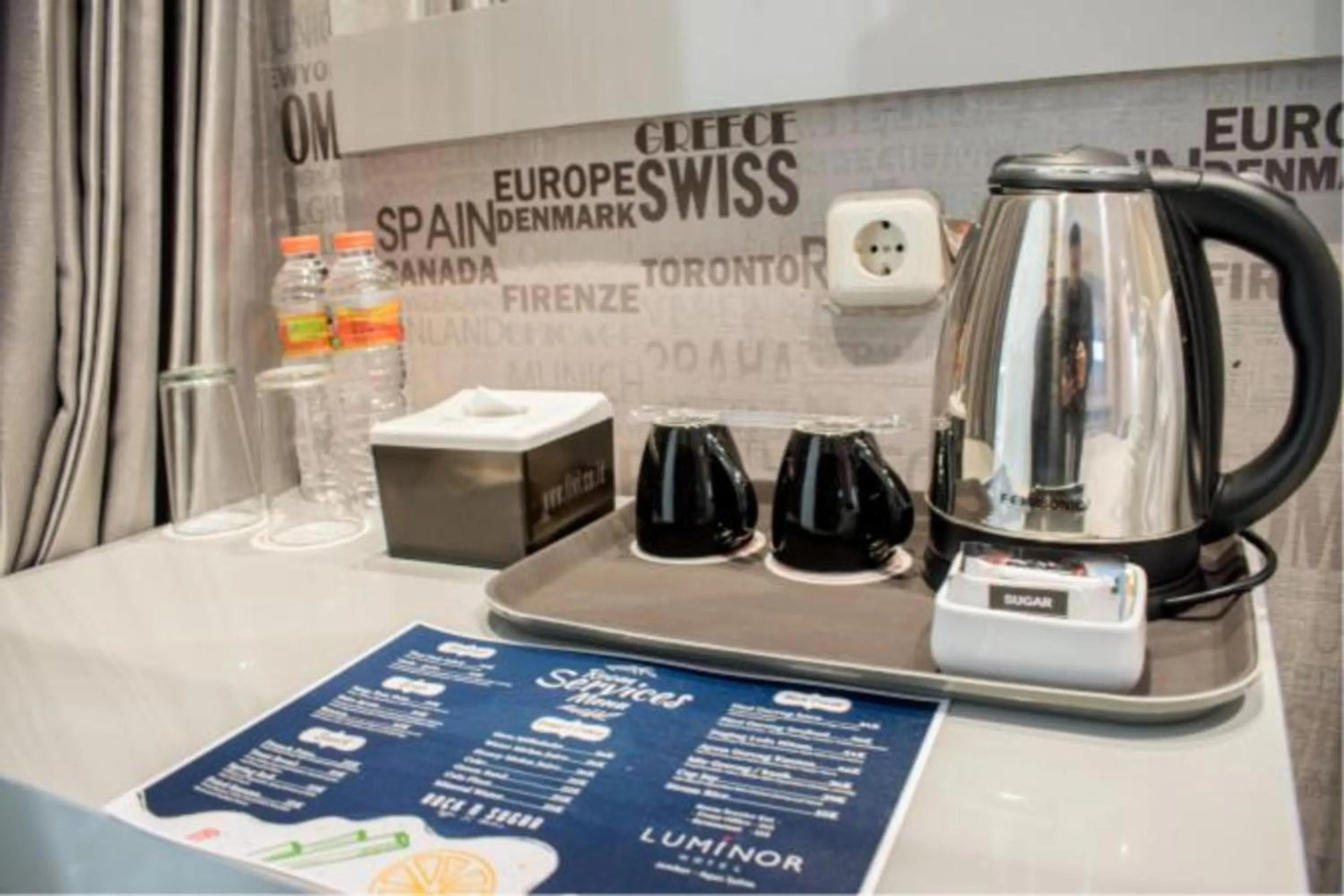 Coffee/tea facilities in Luminor Hotel Jember By WH