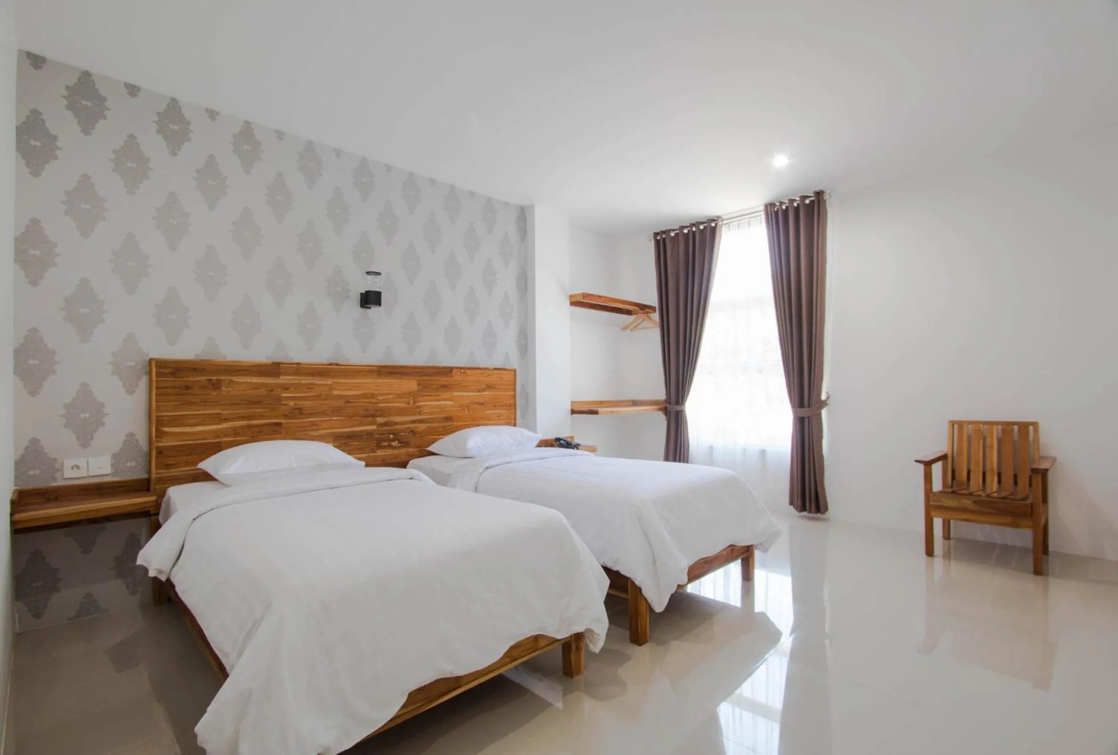 Bed in Central Inn Senggigi