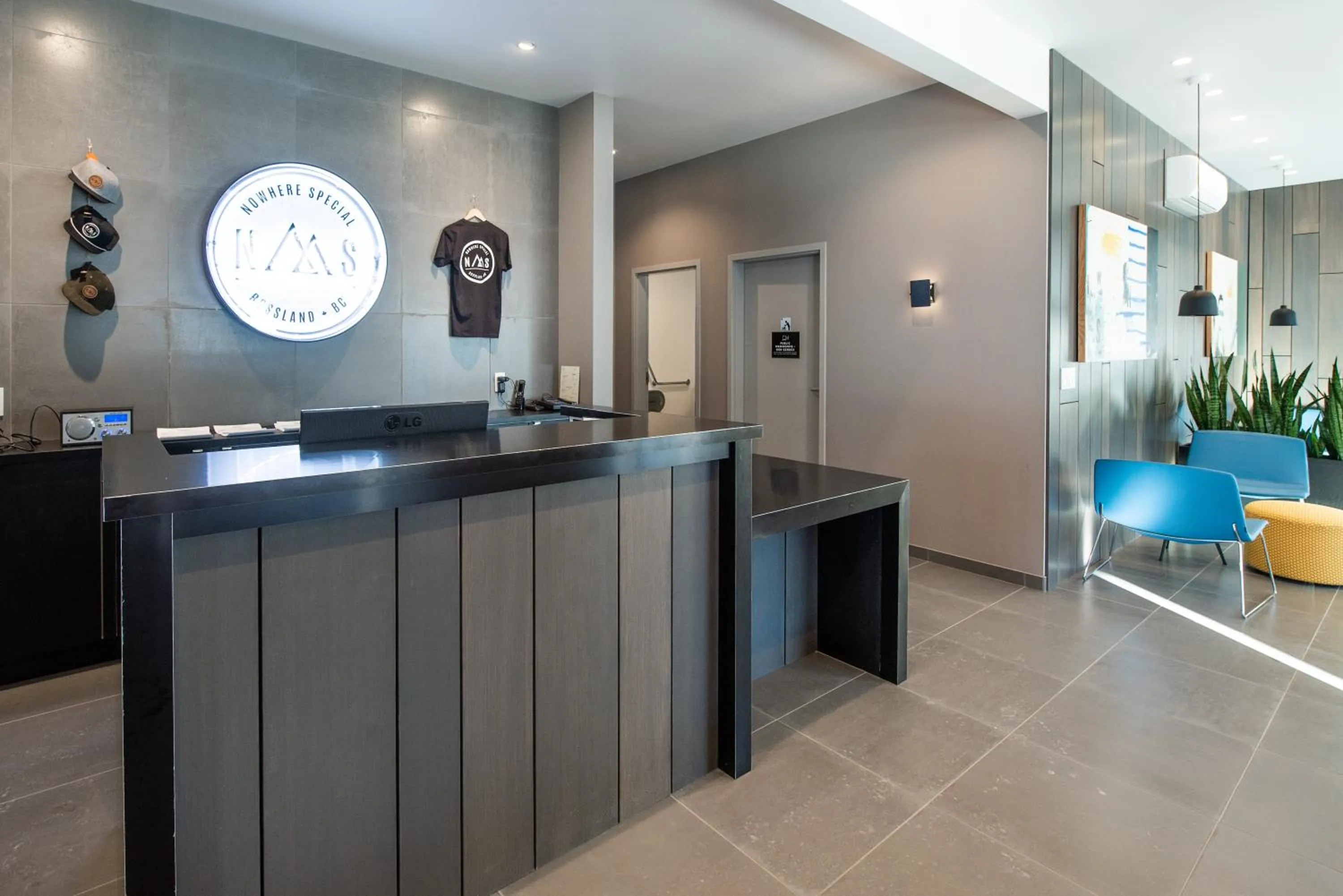 Lobby or reception in Nowhere Special Hostel