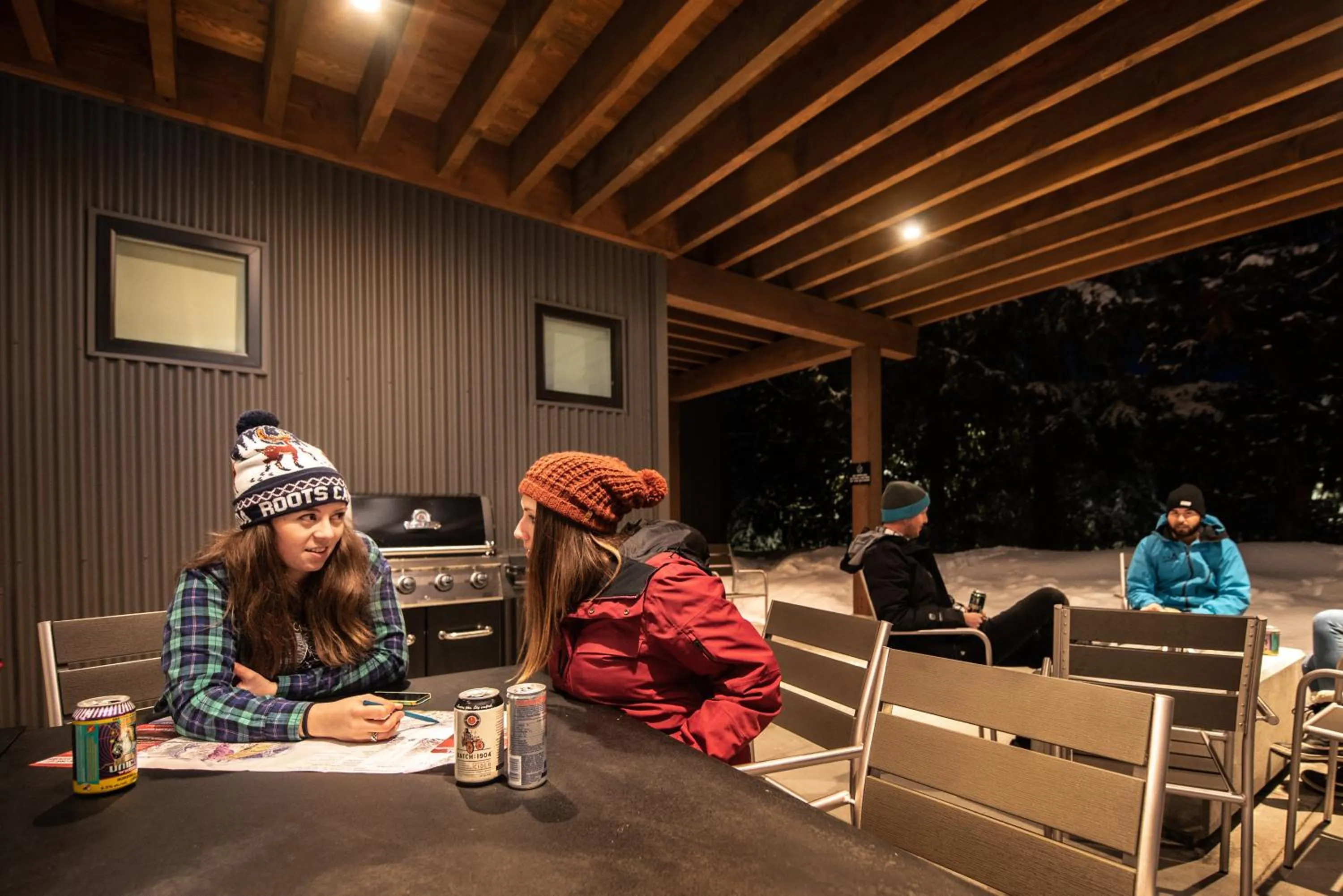 BBQ facilities in Nowhere Special Hostel