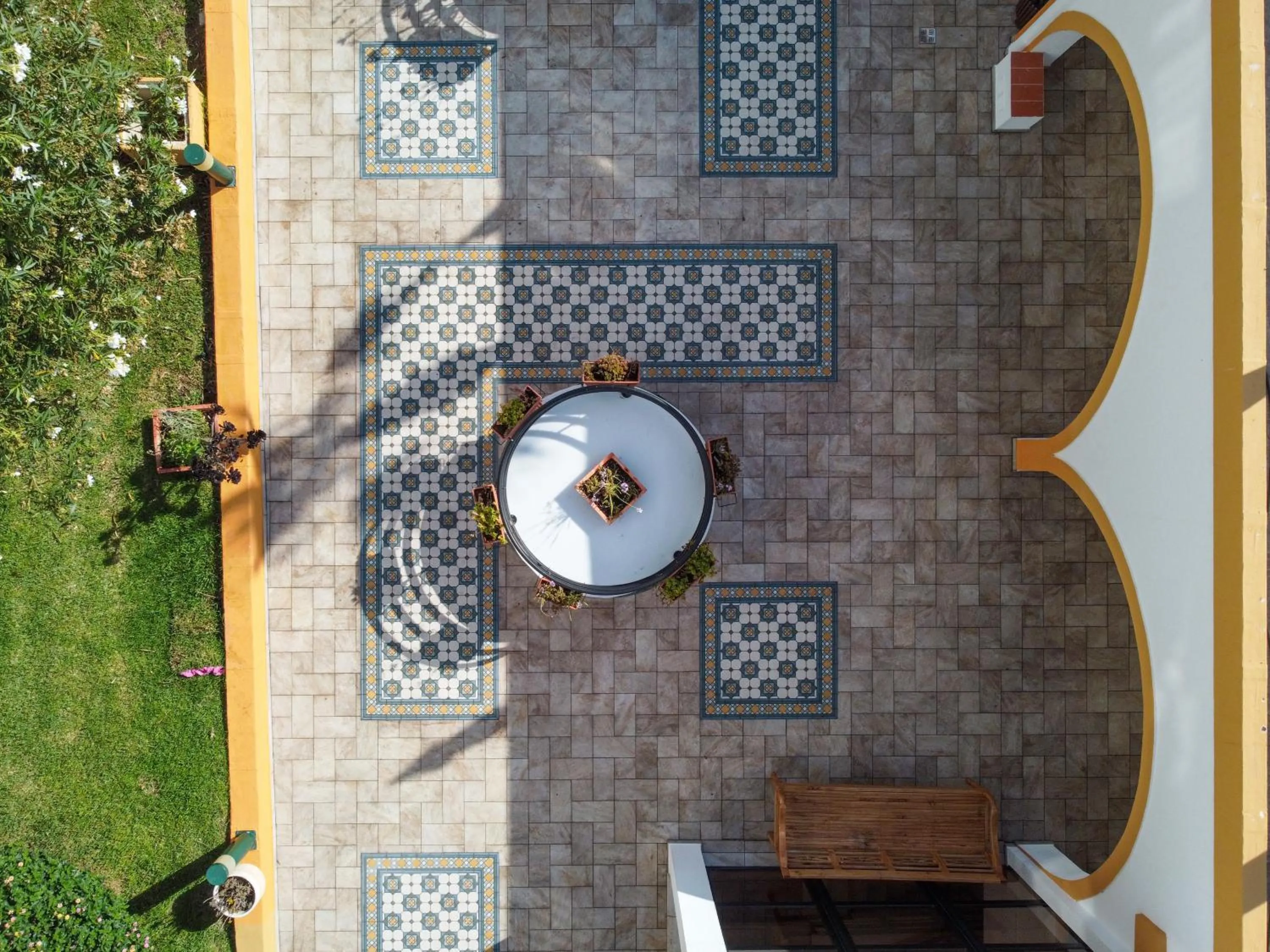 Decorative detail in Alfagar Cerro Malpique