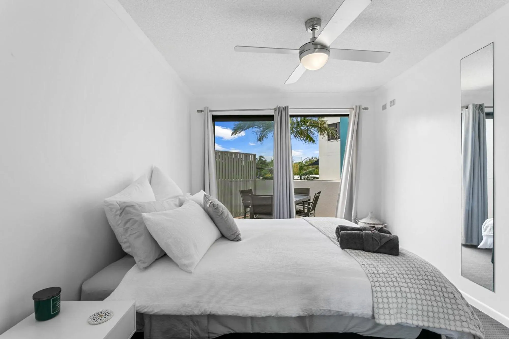 Bed in Marcoola Beach Resort