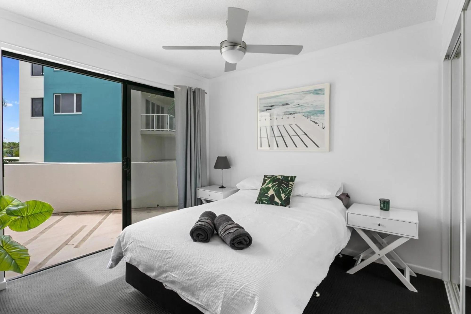 Bed in Marcoola Beach Resort