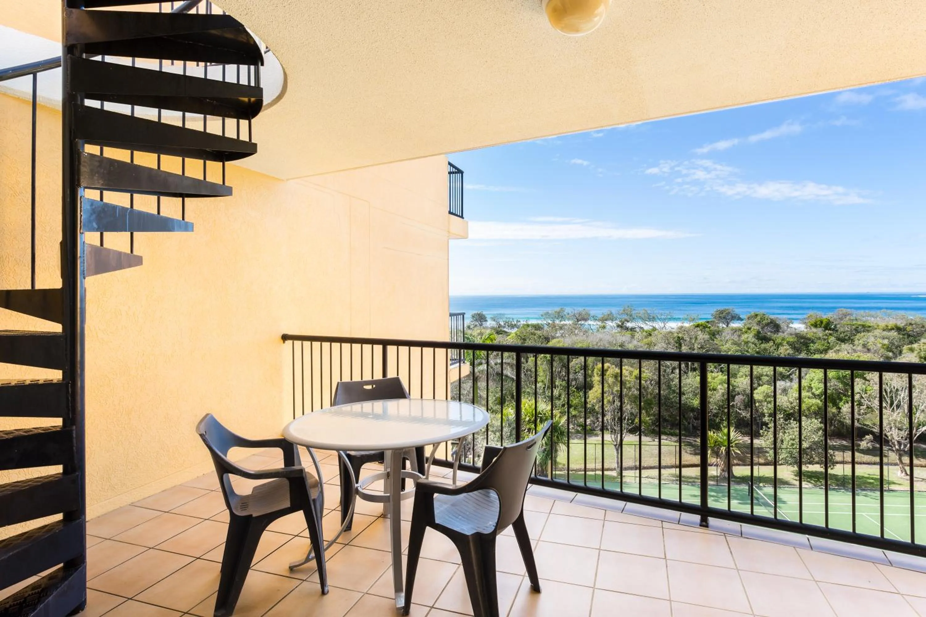 Sea view in Marcoola Beach Resort