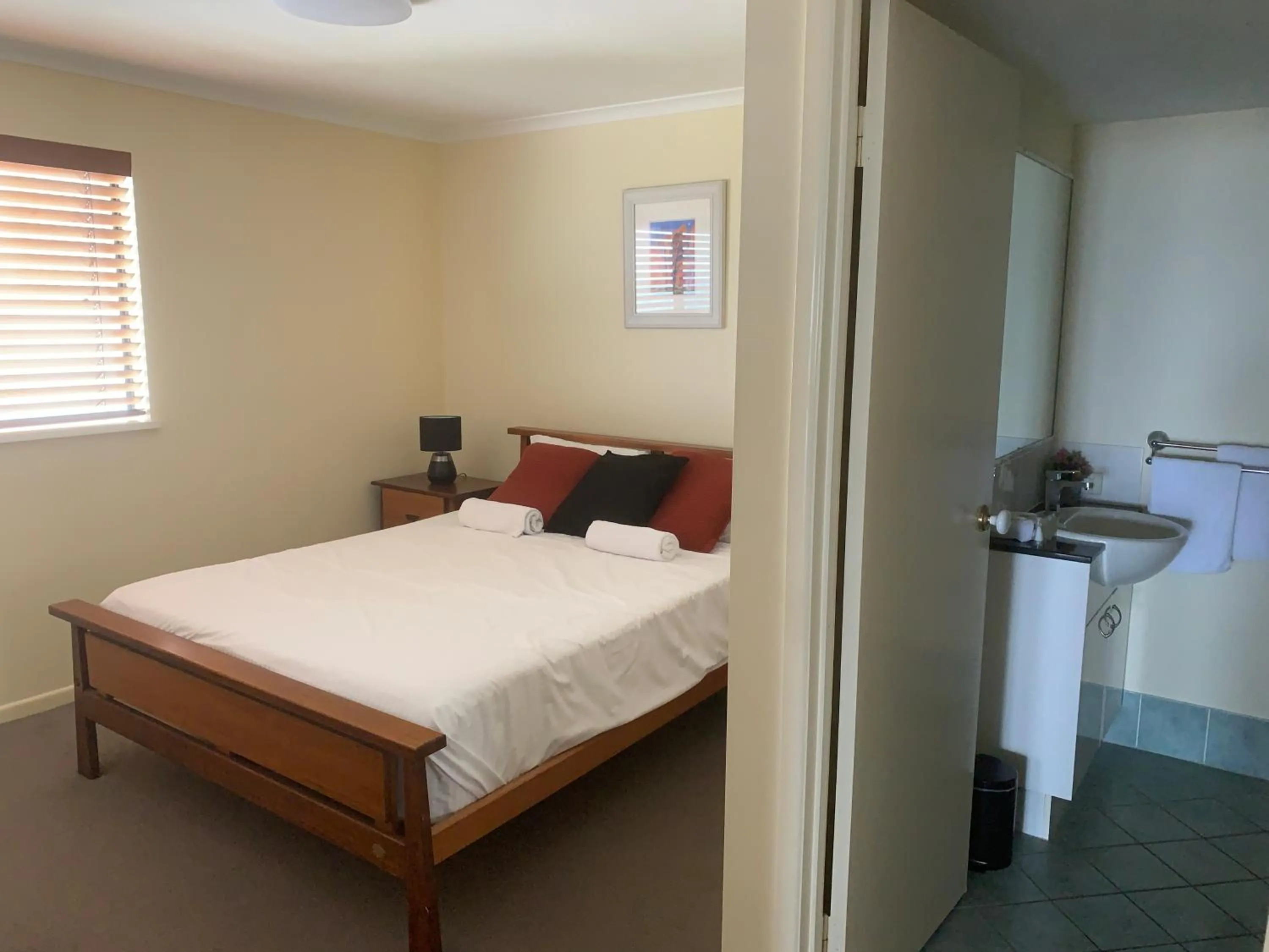 Bed in Marcoola Beach Resort