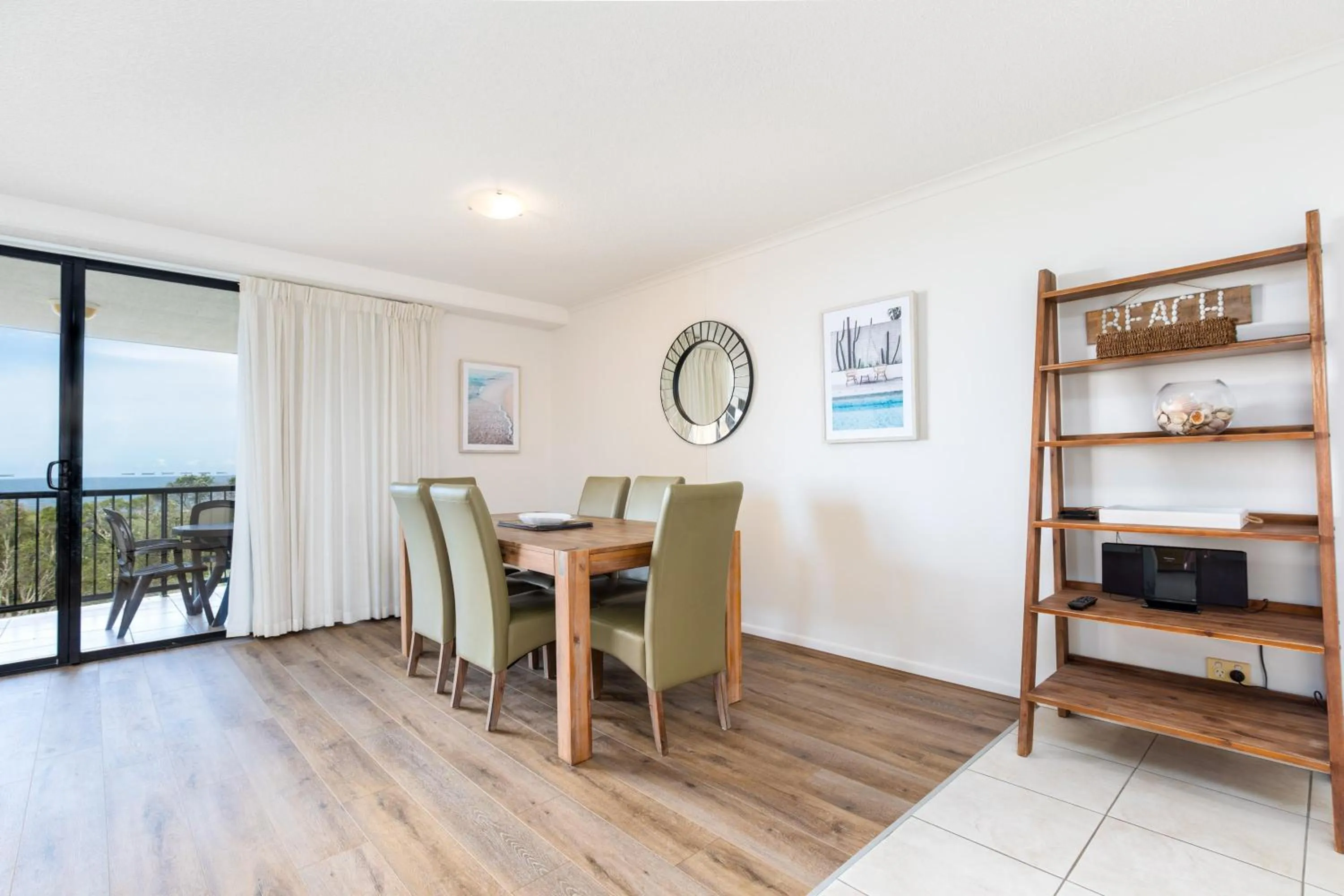 Dining area in Marcoola Beach Resort